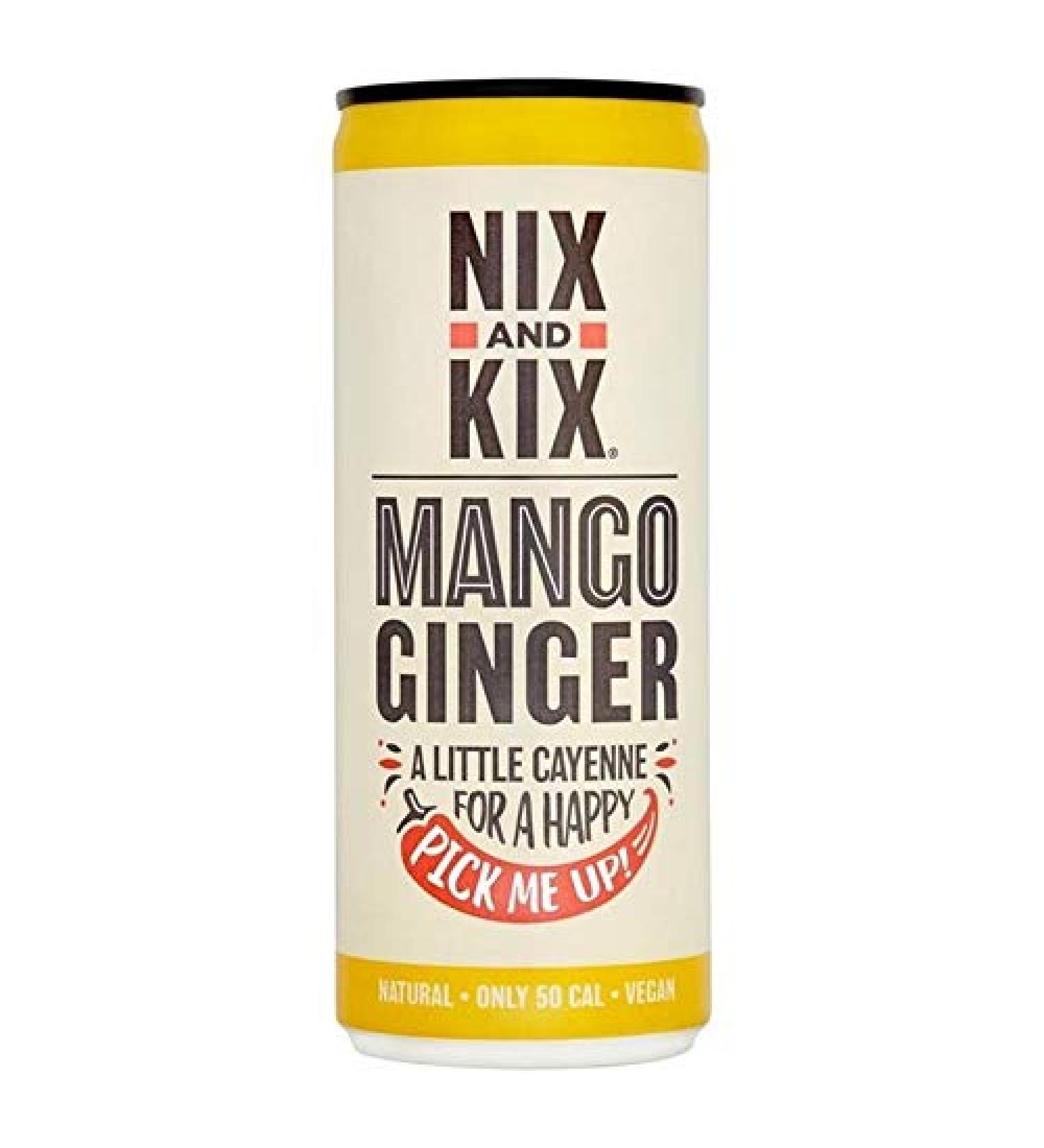 6X Nix & Kix Mango & Ginger 250ml