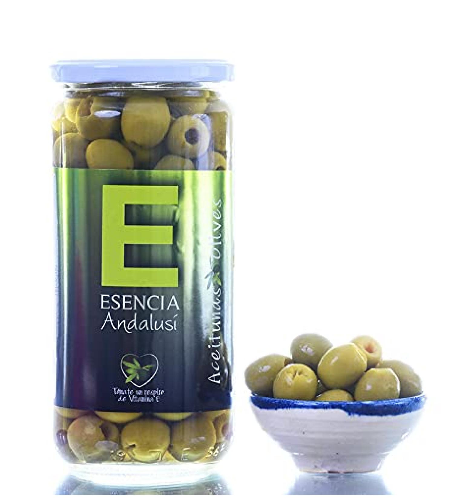  Esencia Andalus Green Olive Chamomile Extra Boneless Andalusian Essence Anchovy Flavor. Gourmet Category 700g - Buy Online on GoSupps.com