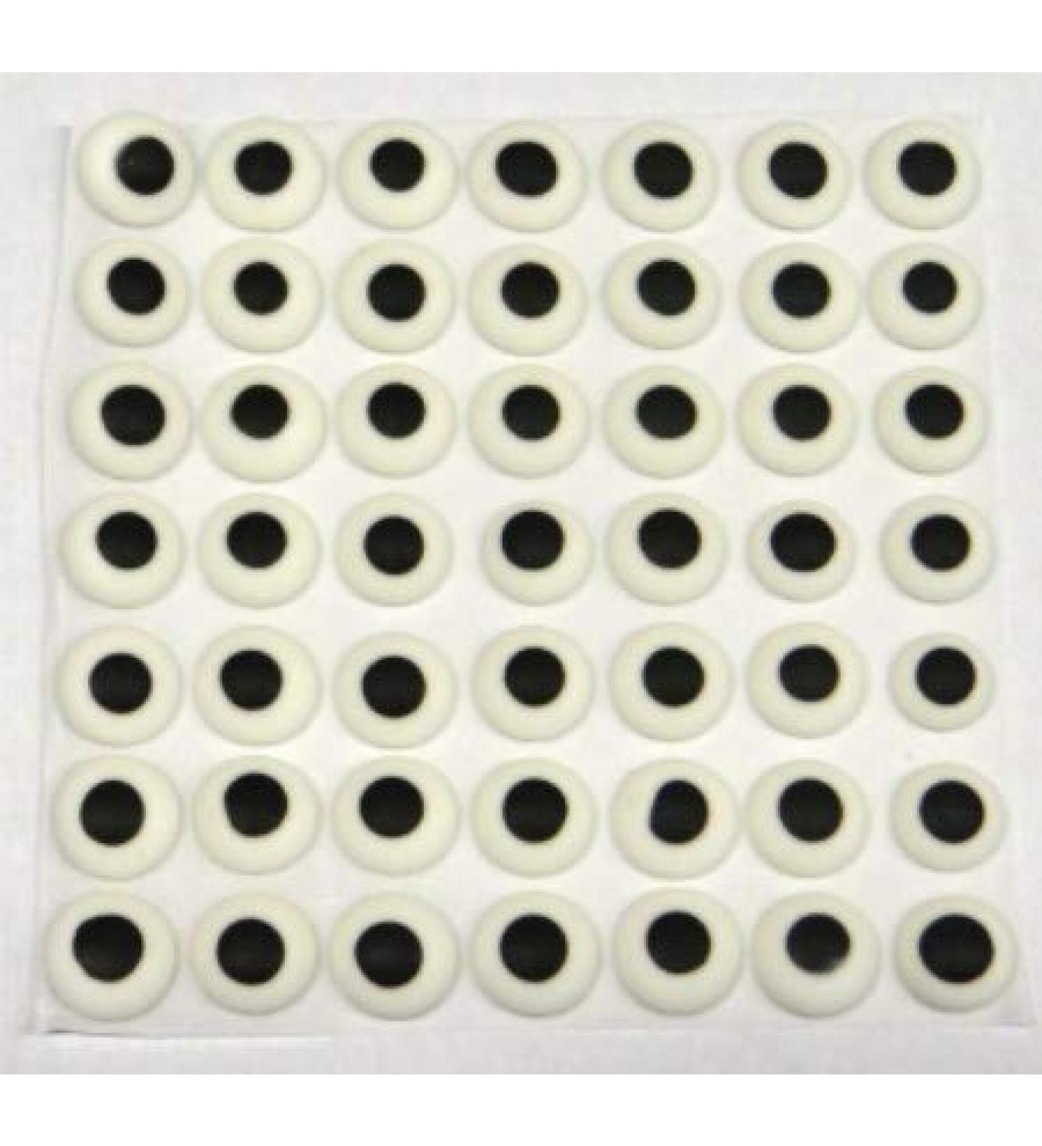 Candy Molds N More Edible Royal Icing Candy Eyes Cookie Decorations 7-16th inches, Quantity 84