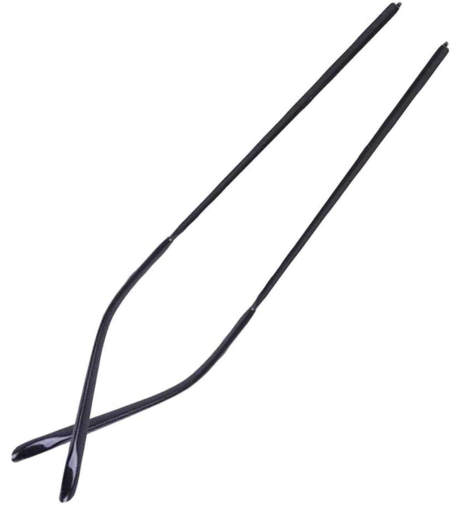 VekkEr Eyewear Leg - Vintage Metal Glasses Temples 1 Pair Black Eyeglass Accessories for International Shipping - Buy Online on GoSupps.com