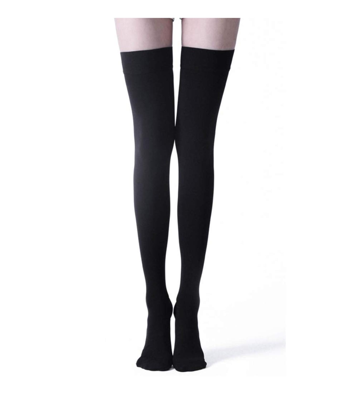 Buy Keephen Medical High Compression Stockings for Varicose Veins - Grade Class II (23-32mmHg) Black Closed Toe 2XL - International Shipping Available - Buy Online on GoSupps.com