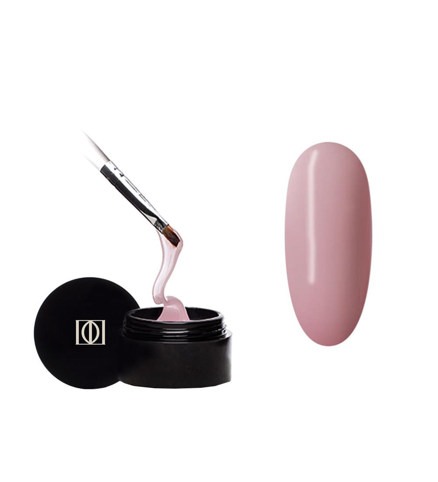 Didier Lab - Premium Rose Solid Builder Gel for Nails - Hard Gel Builder for Extension - Nail Strengthener - LED UV Builder Gel for Nails - Split Nail Repair - Nail Hardener Gel - 50 ml 50 ml (Pack of 1) Rosa - Buy Online on GoSupps.com