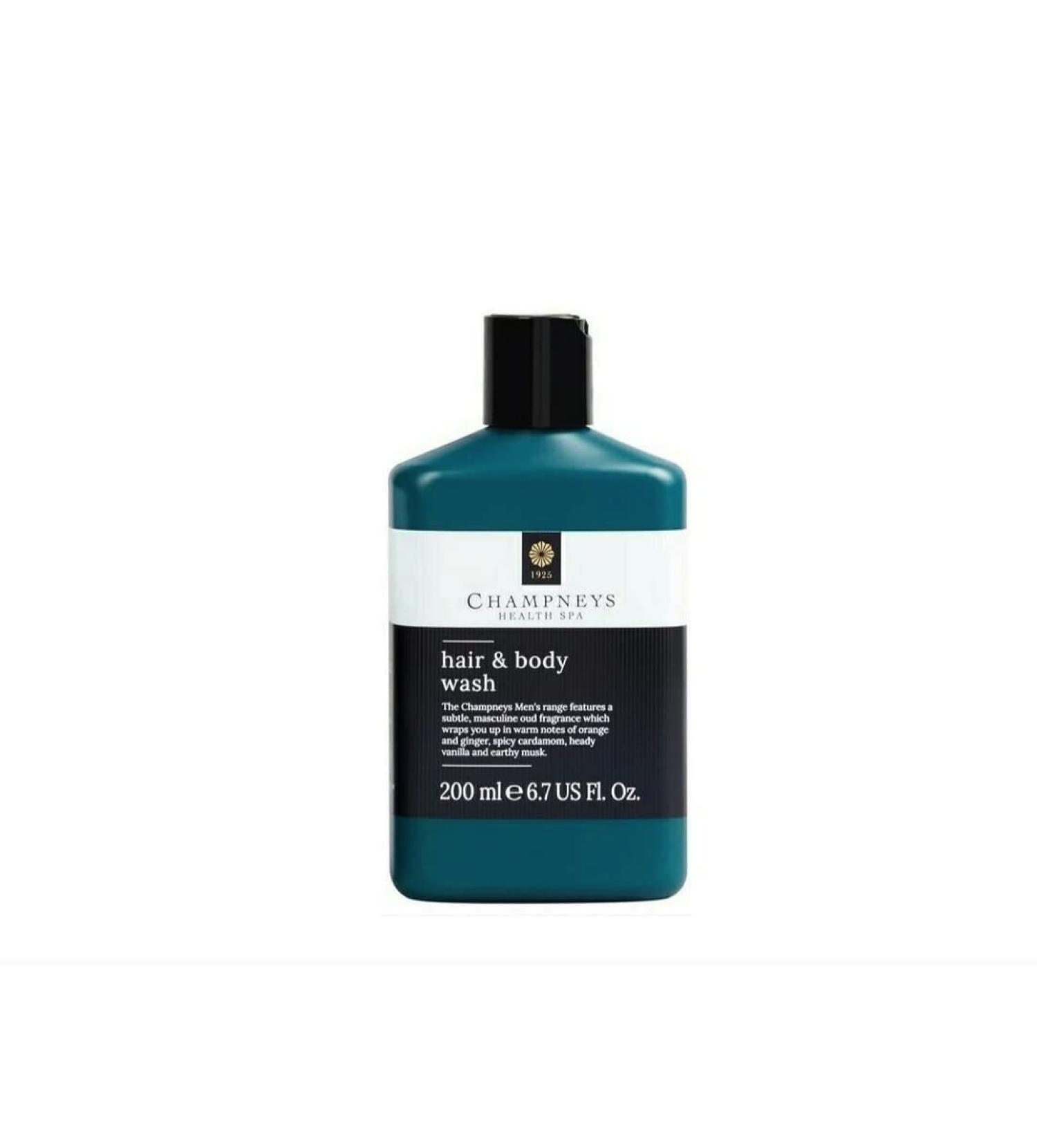 Champneys For Men Hair & Body Wash 200ML - Buy Online on GoSupps.com