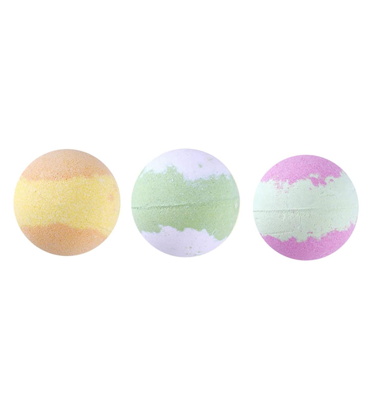 Luxury Wdhomlt Bathroom Bombs Set - 3 Natural Fizzy Bombs for Spa Relaxation | Moisturizing Essential Oil Fragrances - Perfect for Weddings & Birthdays - Buy Online on GoSupps.com