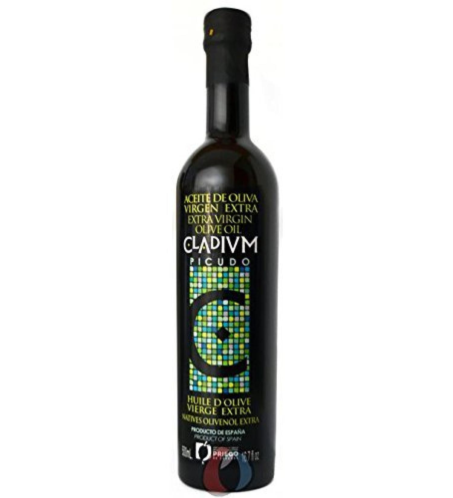 3 Glass Bottle x 500ml - Cladium Picudo - Extra Virgin Olive Oil