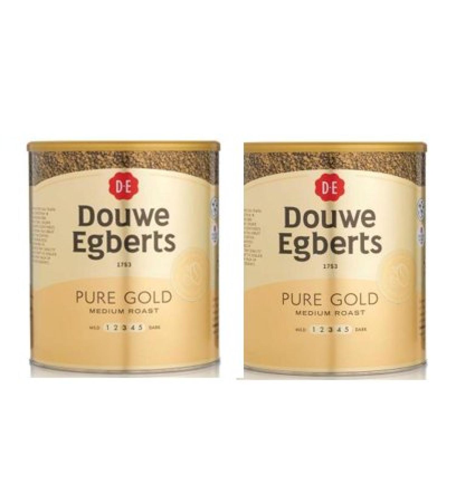 2 x 750g Douwe Egbert Pure Gold
