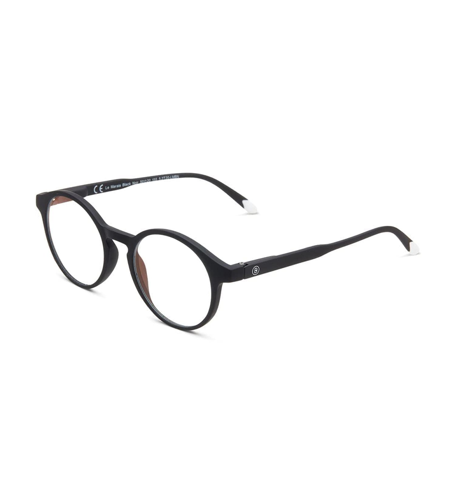 Buy BARNER Blue Light Glasses Le Marais - Black Noir | Blue Light Filter Glasses for Men & Women | International Shipping Available - Buy Online on GoSupps.com