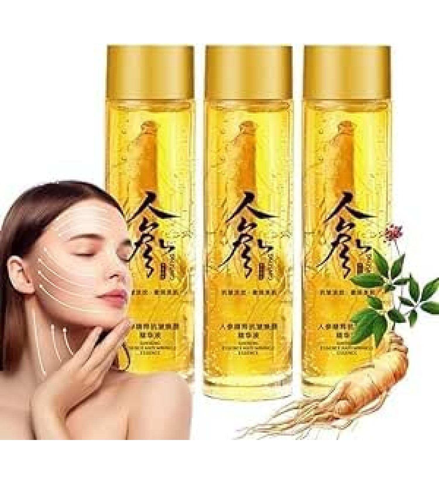  3Pcs Ginseng Extract Liquid Ginseng Extract Anti-Wrinkle Original Serum Oil Ginseng Anti Wrinkle Serum Ginseng Essence Ginseng Serum for Tightening Sagging Skin Reduce Fine Lines - Buy Online on GoSupps.com