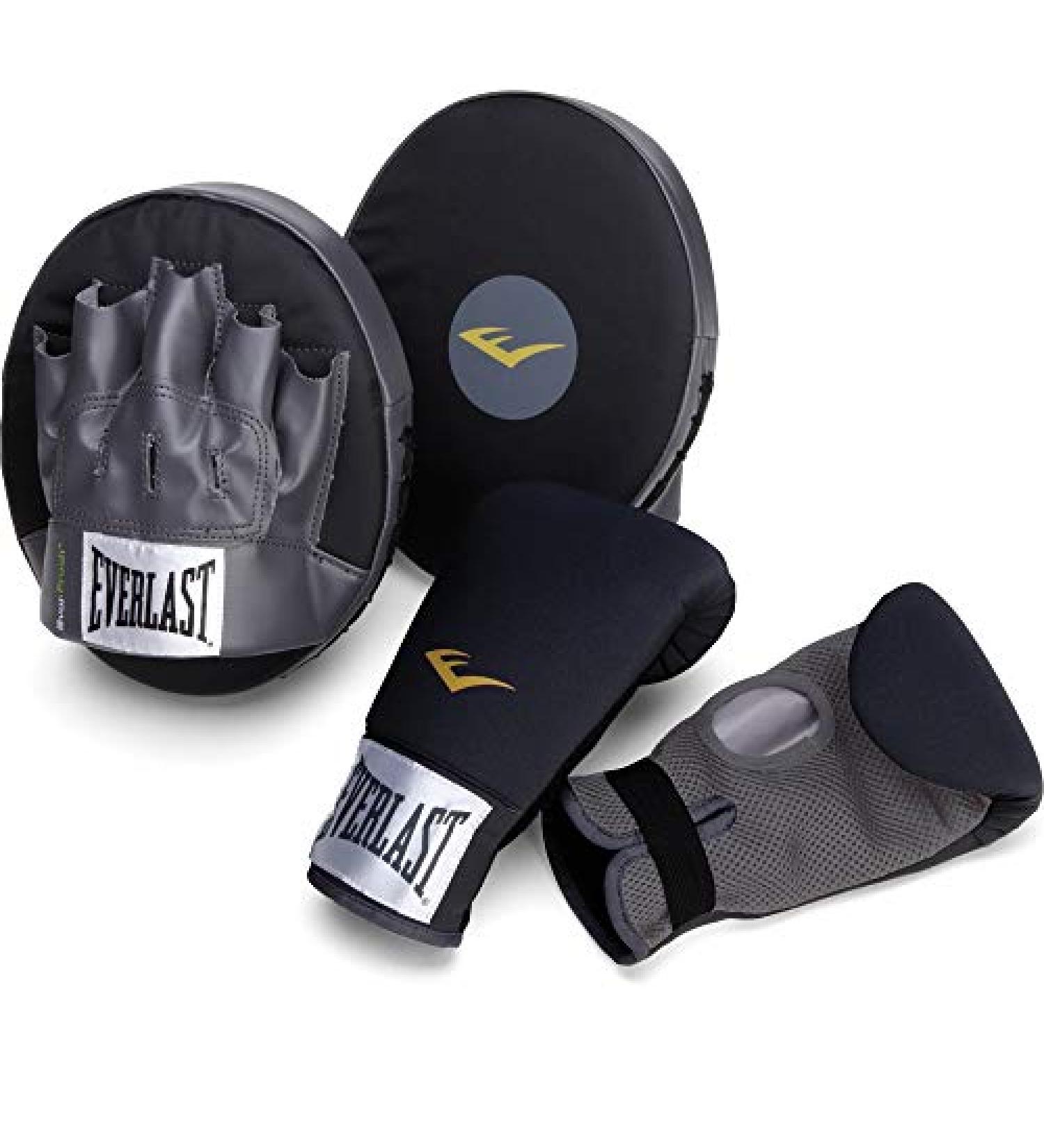 Everlast 3010 Boxing Fitness Kit in Black/Grey - Get Fit with Style - Buy Online on GoSupps.com