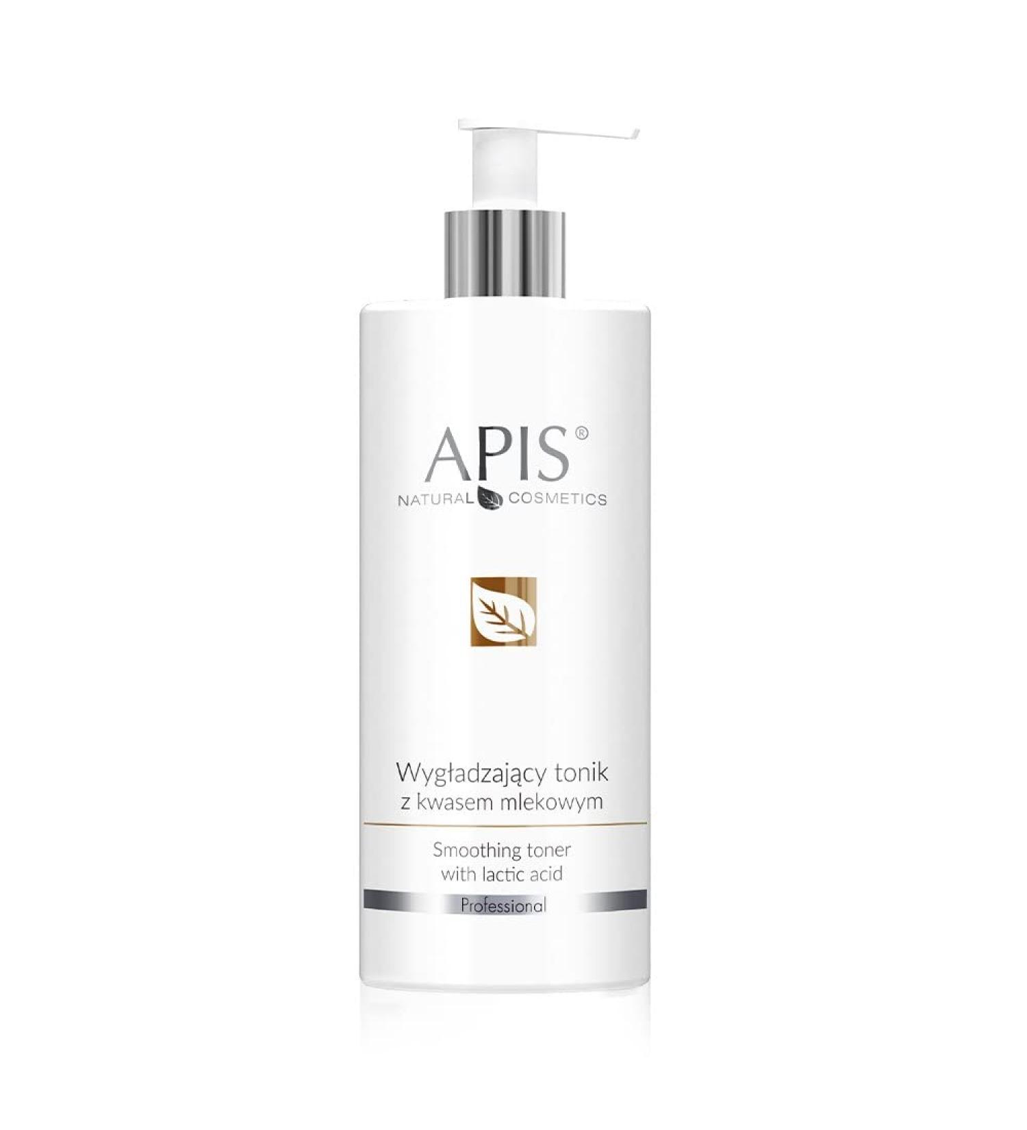 APIS APIS Smoothing Facial Milk with Lactic Acid Hyaluronic Acid and Seaweed | Cleanses Smoothes and Moisturizes | 500 ml