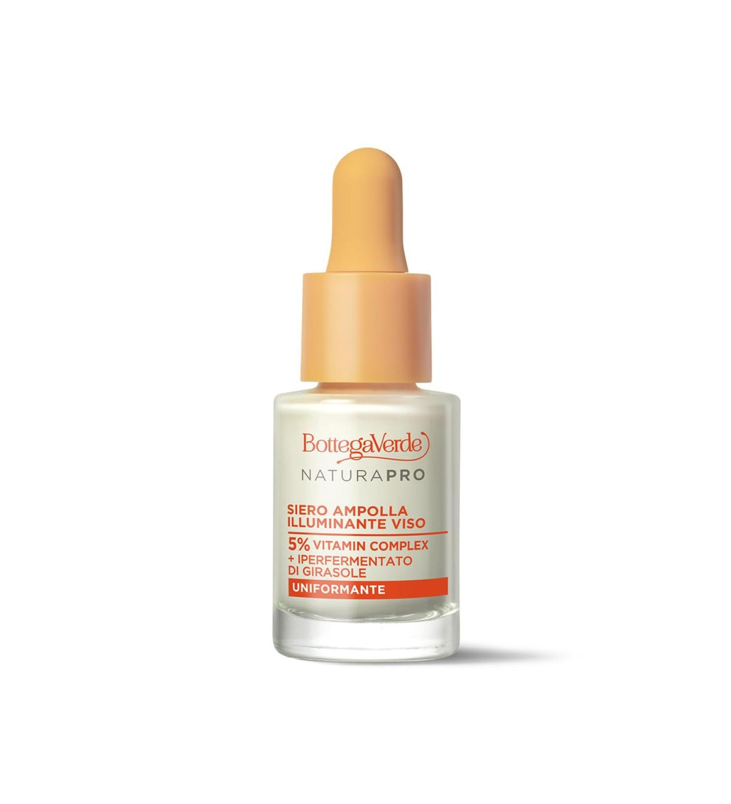 Bottega Verde Bottega Verde - Illuminating Ampoule Serum - Facial Concentrate - with 5% Vitamin Complex (15 ml)