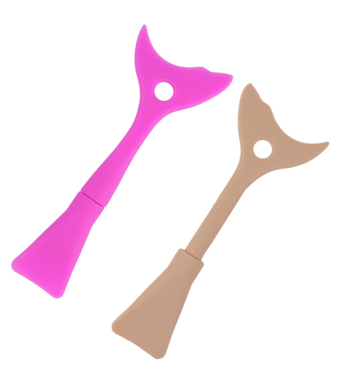 Mikinona 2pcs Eyeliner Baffle Silicone Molds Makeup Eyelash Tool Make-up Shield Supplies Miss Protection - Buy Online on GoSupps.com