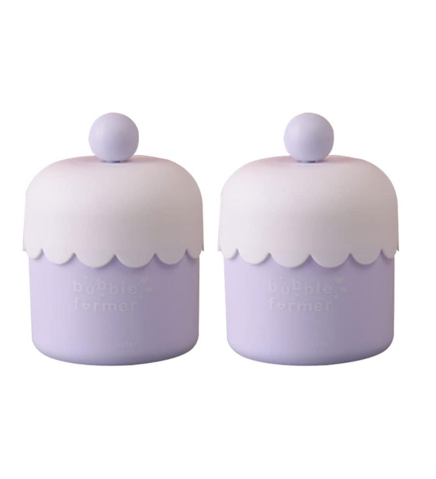 Zerodeko Facial Foamer Set - 2pcs Cute Cup Bubble Maker for Travel & Home | Best Facial Cleaning Tools - Buy Online on GoSupps.com
