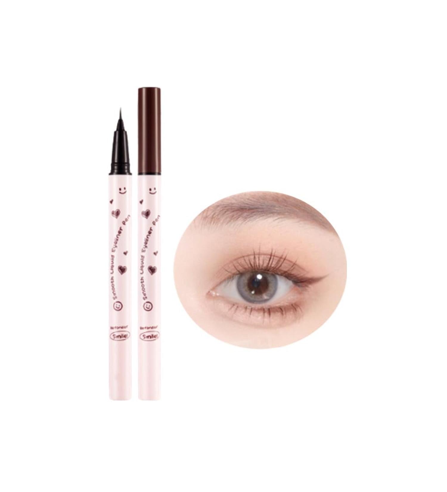 ICATUENY Liquid eyeliner longlasting liquid eyeliner waterproof formula ultraprecise brown - Buy Online on GoSupps.com