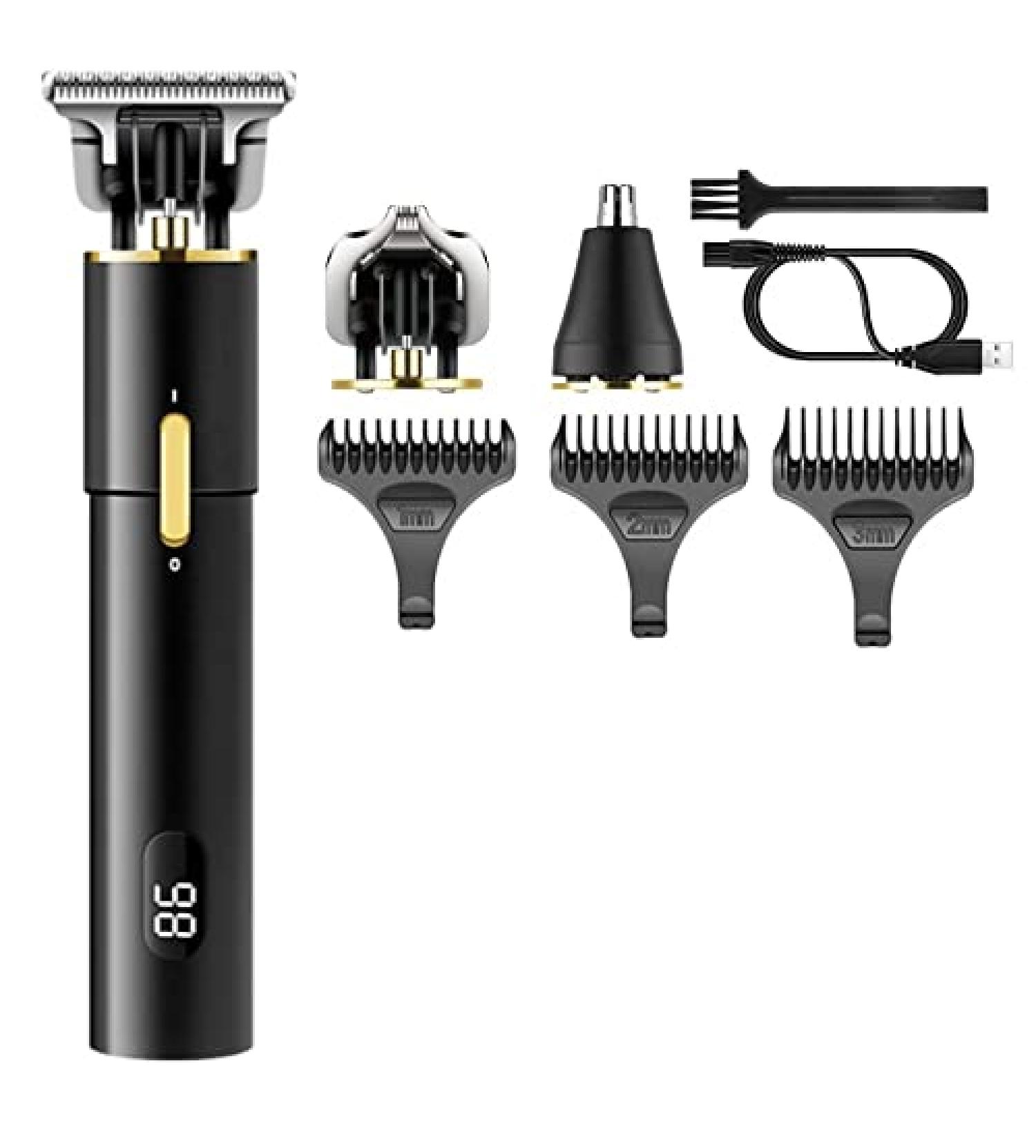 Professional Cordless Hair Clippers - 3 IN 1 Electric Fade Trimmer & Mower | KM-1894 - Buy Online on GoSupps.com