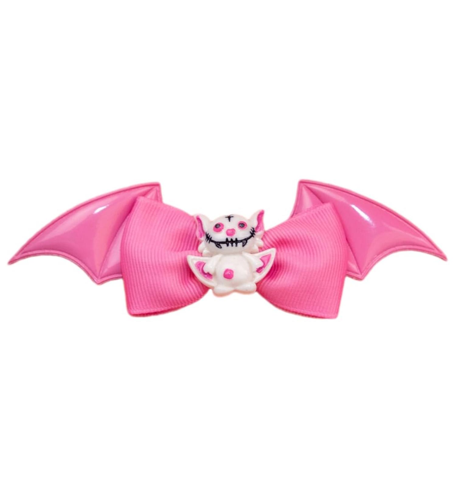 Limtula Girls Hair Clips Gothic Halloween Cosplay Devil Wing Hairpin Headwear Punk Hair Jewelry Unique Black Headwear Pink - Buy Online on GoSupps.com