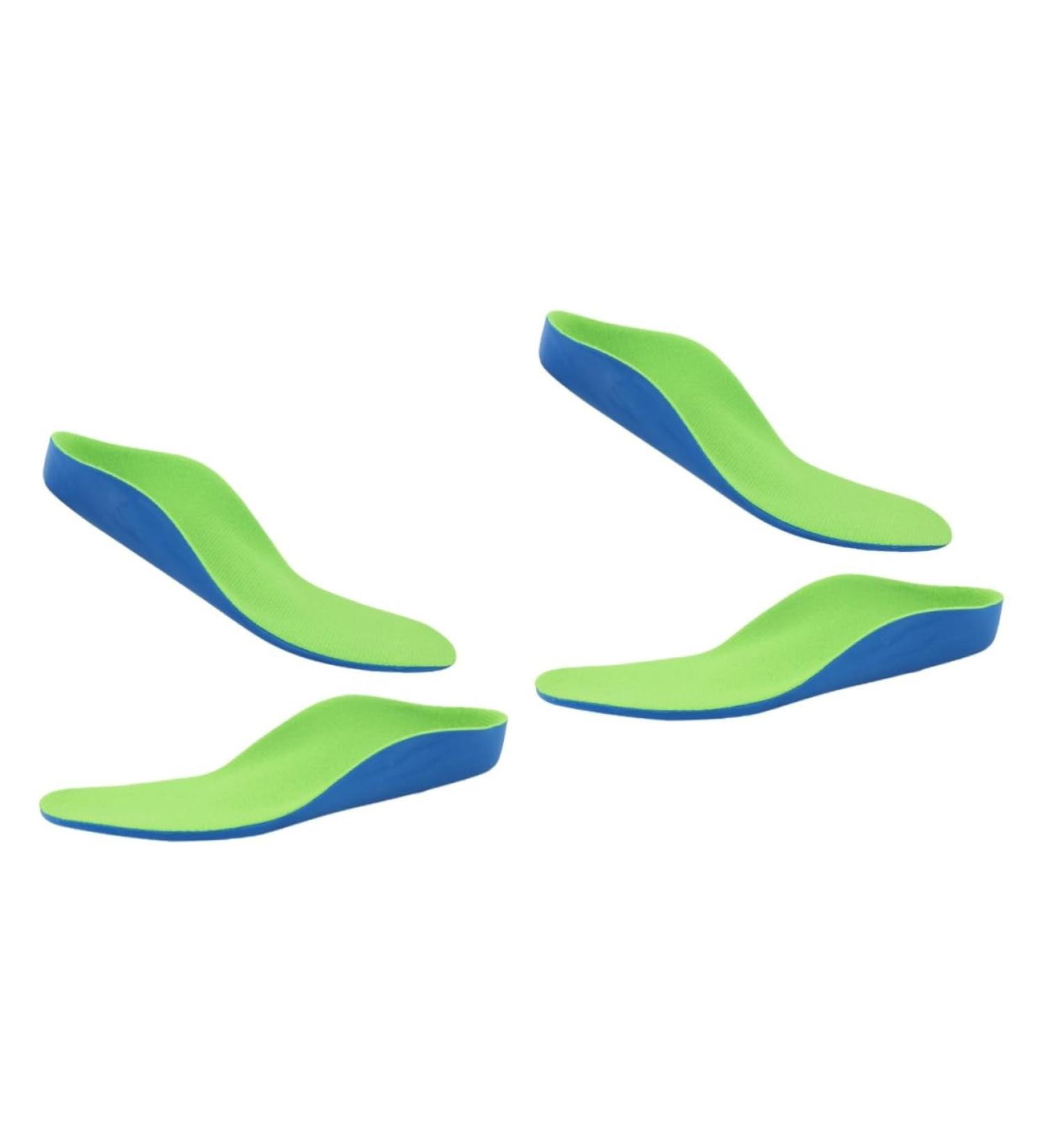 GLEAVI Kids Orthotic Insoles - 2 Pairs Sueding Comfortable Inserts | Breathable & Shockproof Foot Care for Children - Buy Online on GoSupps.com