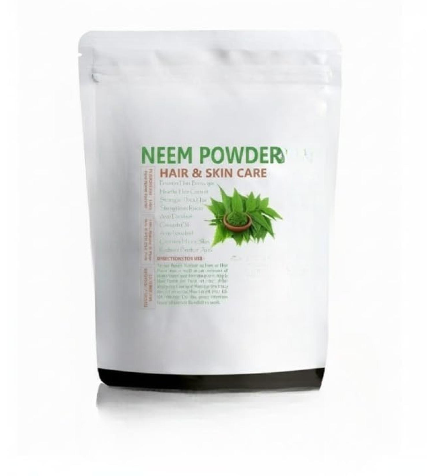 Neem (Azadirachta Indica) Powder for Skin Care & Hair Care - 200 g Pack of 1 - Buy Online on GoSupps.com