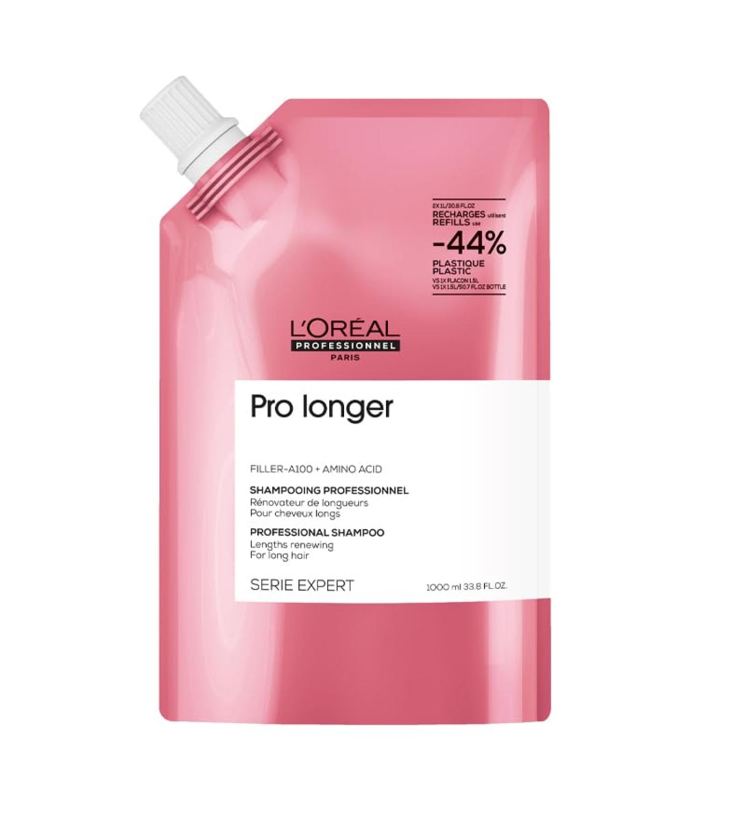  L'Or al Professionnel Paris L'OR AL Pro Longer Refill Shampoo for long hair 1000 ml - Buy Online on GoSupps.com
