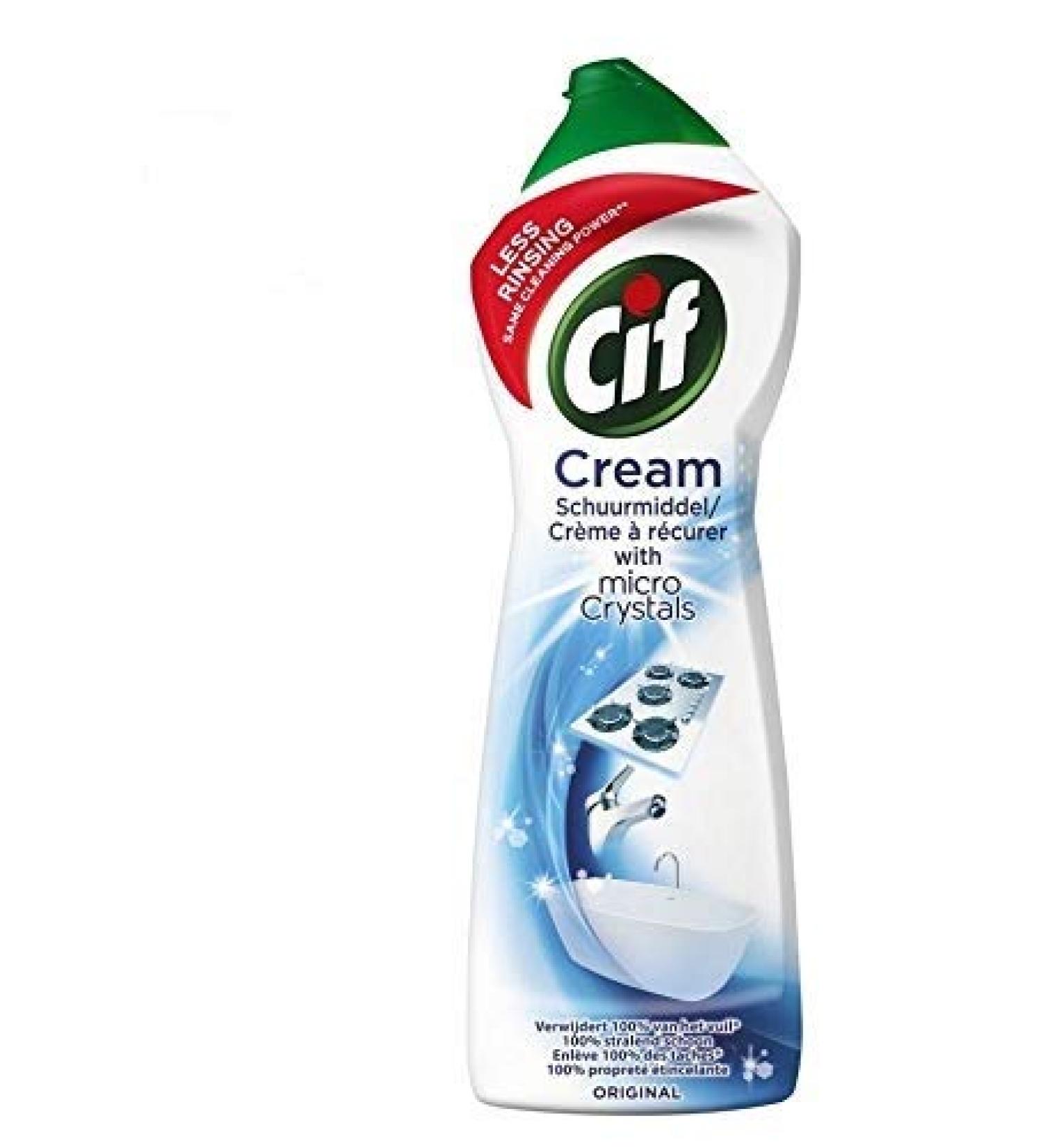 CIF "Original" 8 x Abrasive Bottles (Removes Stubborn Dirt) 750 ml