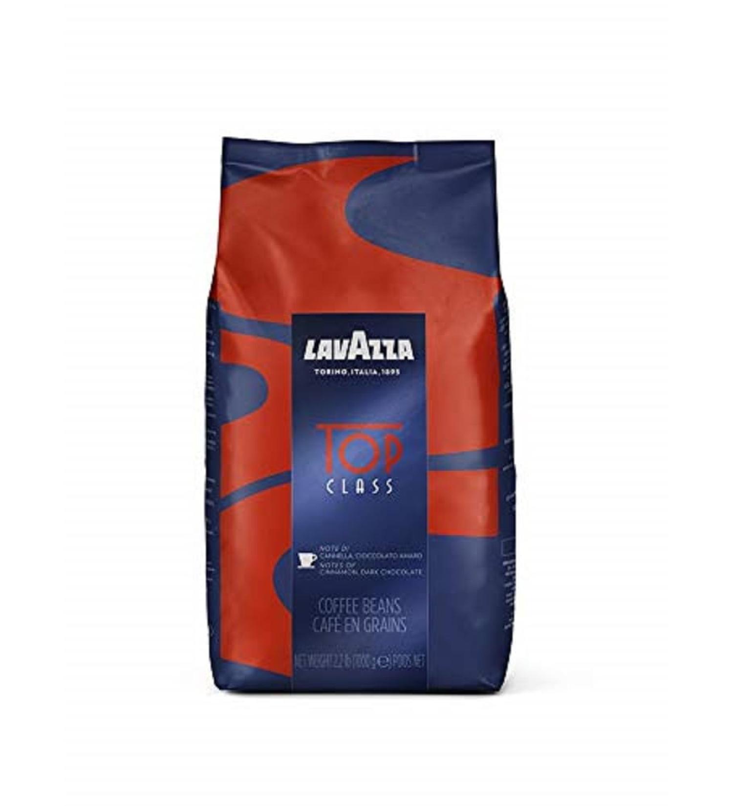 Lavazza Coffee Espresso Top Class Gran Gusto - Whole Beans 6 x 1000g Pack | Premium Italian Coffee for International Shipping - Buy Online on GoSupps.com