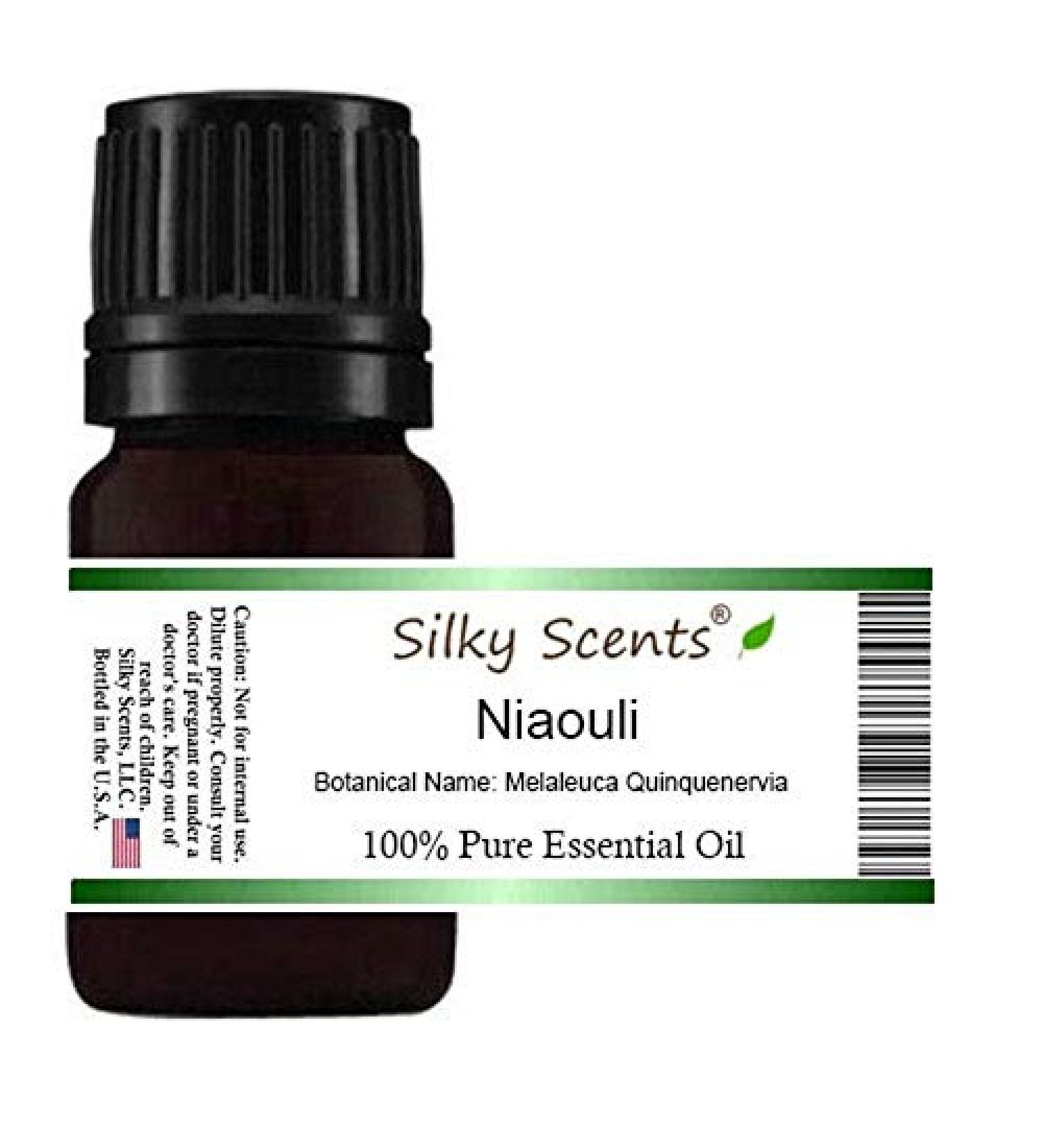 Silky Scents Niaouli Essential Oil (Melaleuca Viridiflora) 100% Pure and Natural - 10 ML