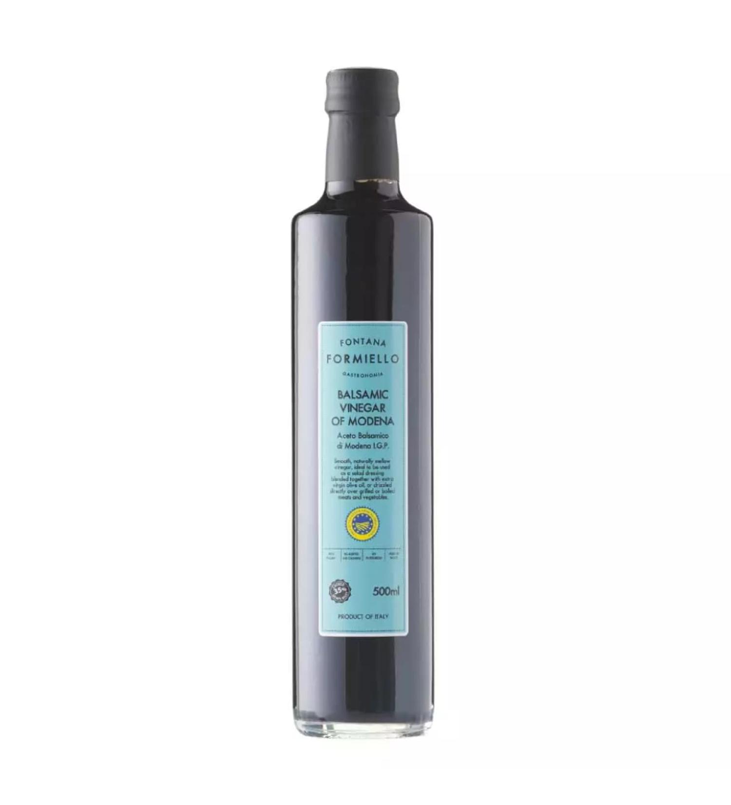 Fontana Formiello Balsamic Vinegar Free From Caramel Coloring 500 ml - Buy Online on GoSupps.com