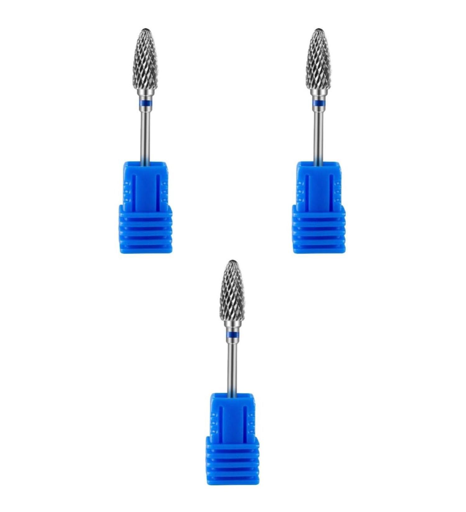 POPETPOP 3pcs Nail Polisher Nail Drill Heads Safety Bits for Nail Drill Cuticle Drill Bits for Nails Professional Drill Bits Nail Drill Bits Cuticle Manicure Drill Nail Tungsten Steel Alloy 7x1.3.cmx3pcs As Shown 2x3pcs - Buy Online on GoSupps.com