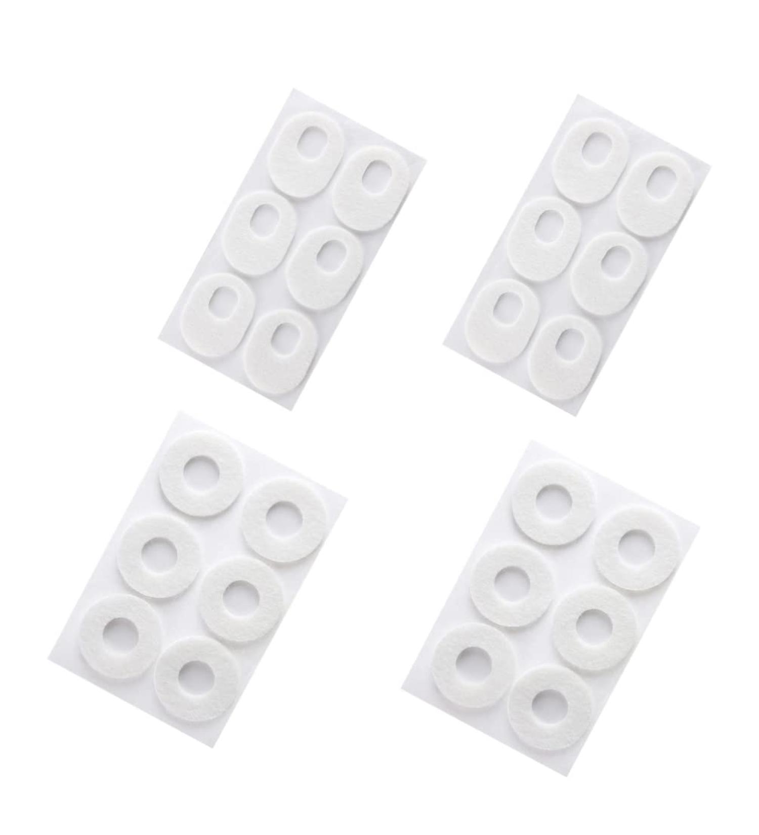 4 Pcs Toe Corn Remover Pads- Callus & Corn Treatment Felt Cushion for Foot Care - Pain Relief Supplies - Buy Online on GoSupps.com
