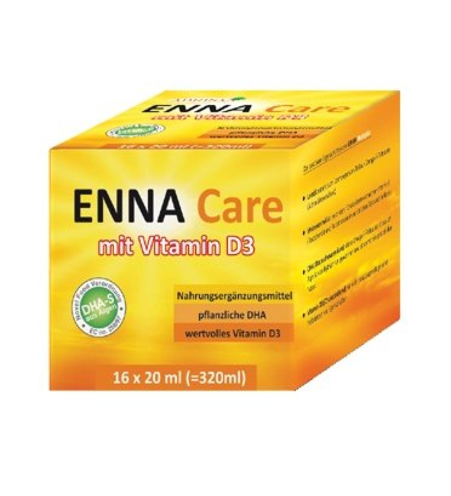 ENNA Care with VITAMIN D3 DHA + EPA - 16 x 20 ml - Dietary supplement