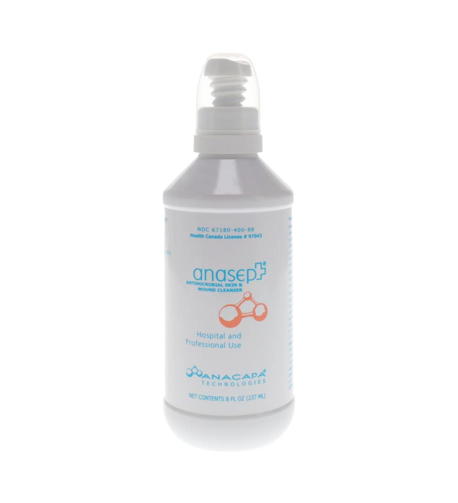 Anasept Antimicrobial Skin and Wound Cleanser 8 oz. - Hospital Grade Healing Spray - Buy Online on GoSupps.com