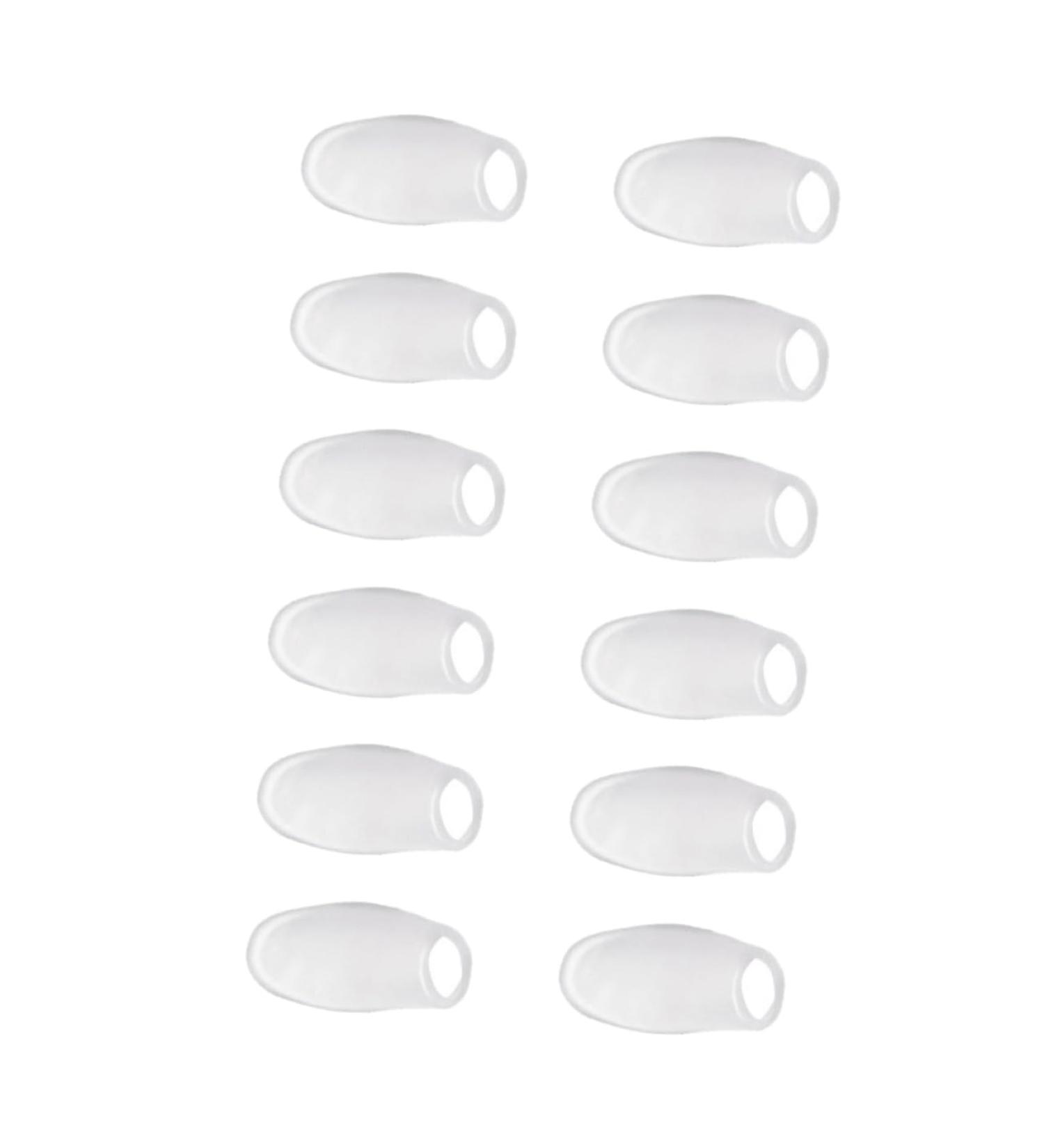 Healifty Silicone Gel Hammertoe Splint Separator - 6 Pairs Splitter Sleeves for Blisters & Bunions | Adult Big Joint Straightener - Buy Online on GoSupps.com