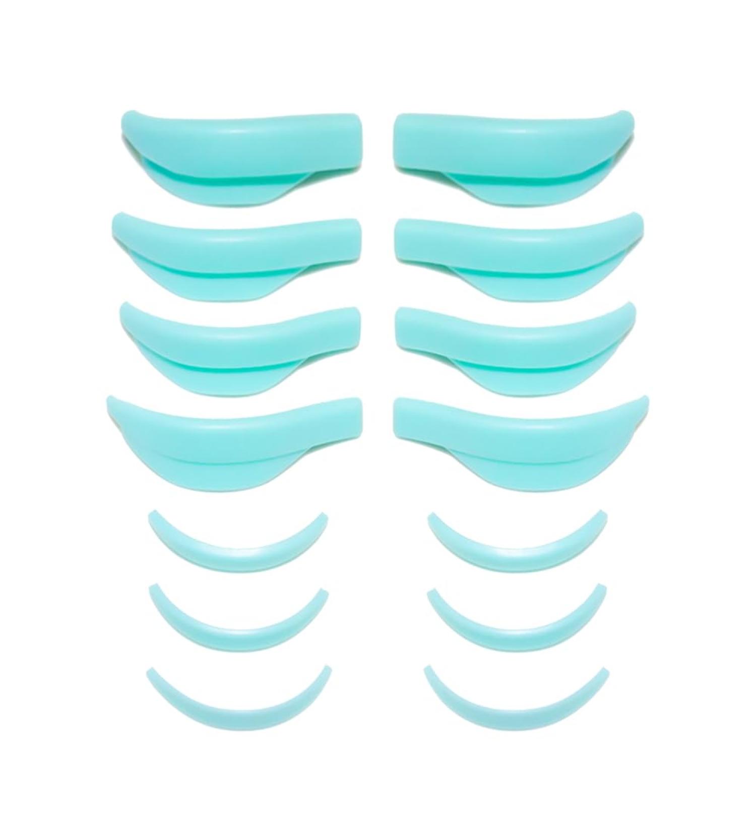 GUIJIALY Silicone Pad Eye Lash Perm Pads 3D Lashes Curler Applicator Tools New Blue - Buy Online on GoSupps.com