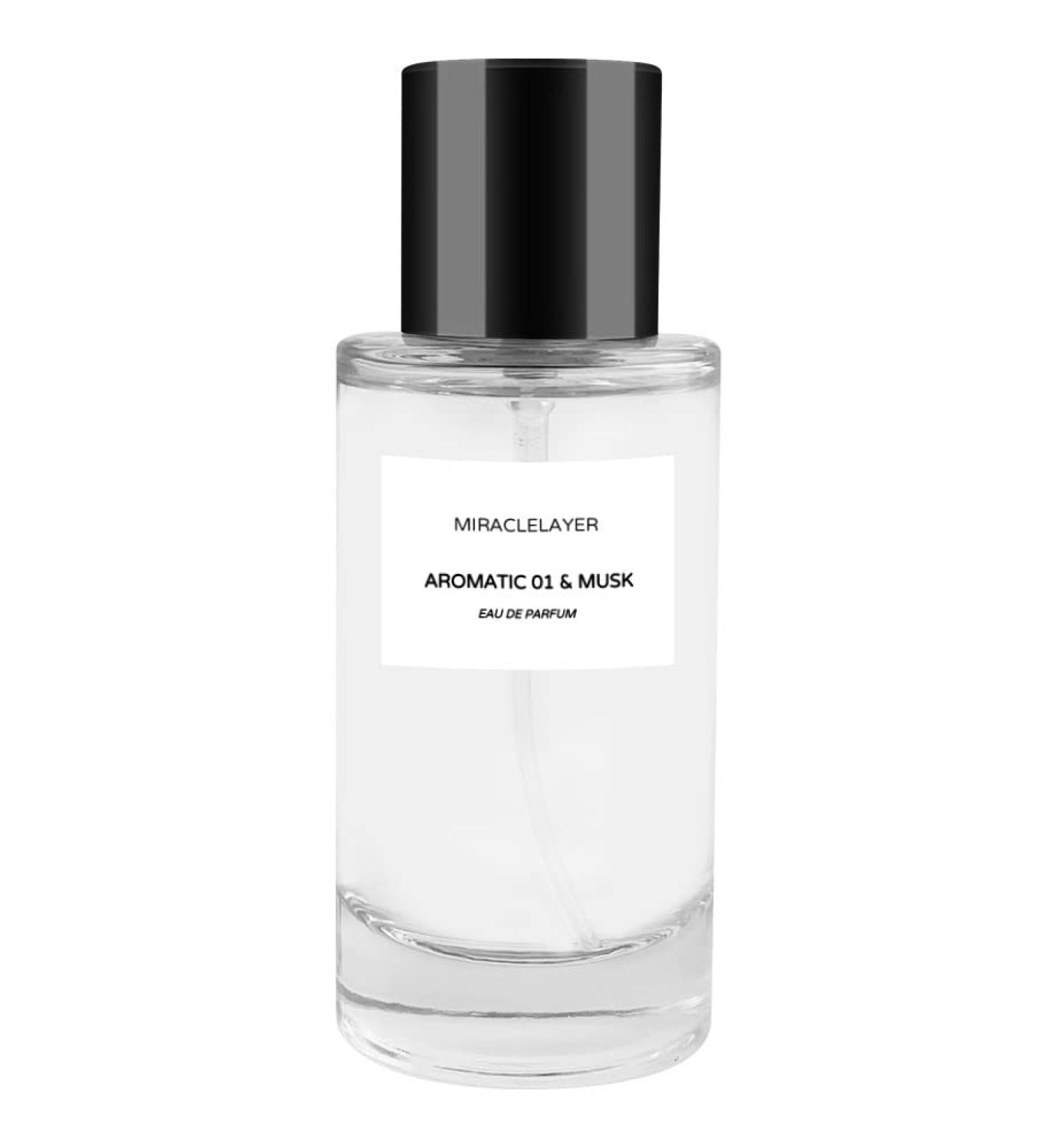 Aromatic 01 & Musk - Iso E Super & Galaxolide - Eau de Parfum Spray Unisex (50ml) 1.7 Fl Oz (Pack of 1)