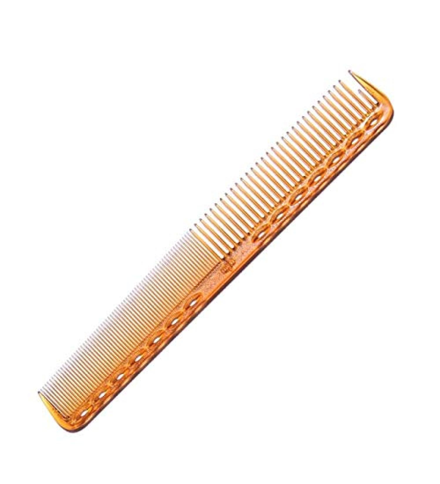 YS Park 339 Fine Cutting Comb - Camel