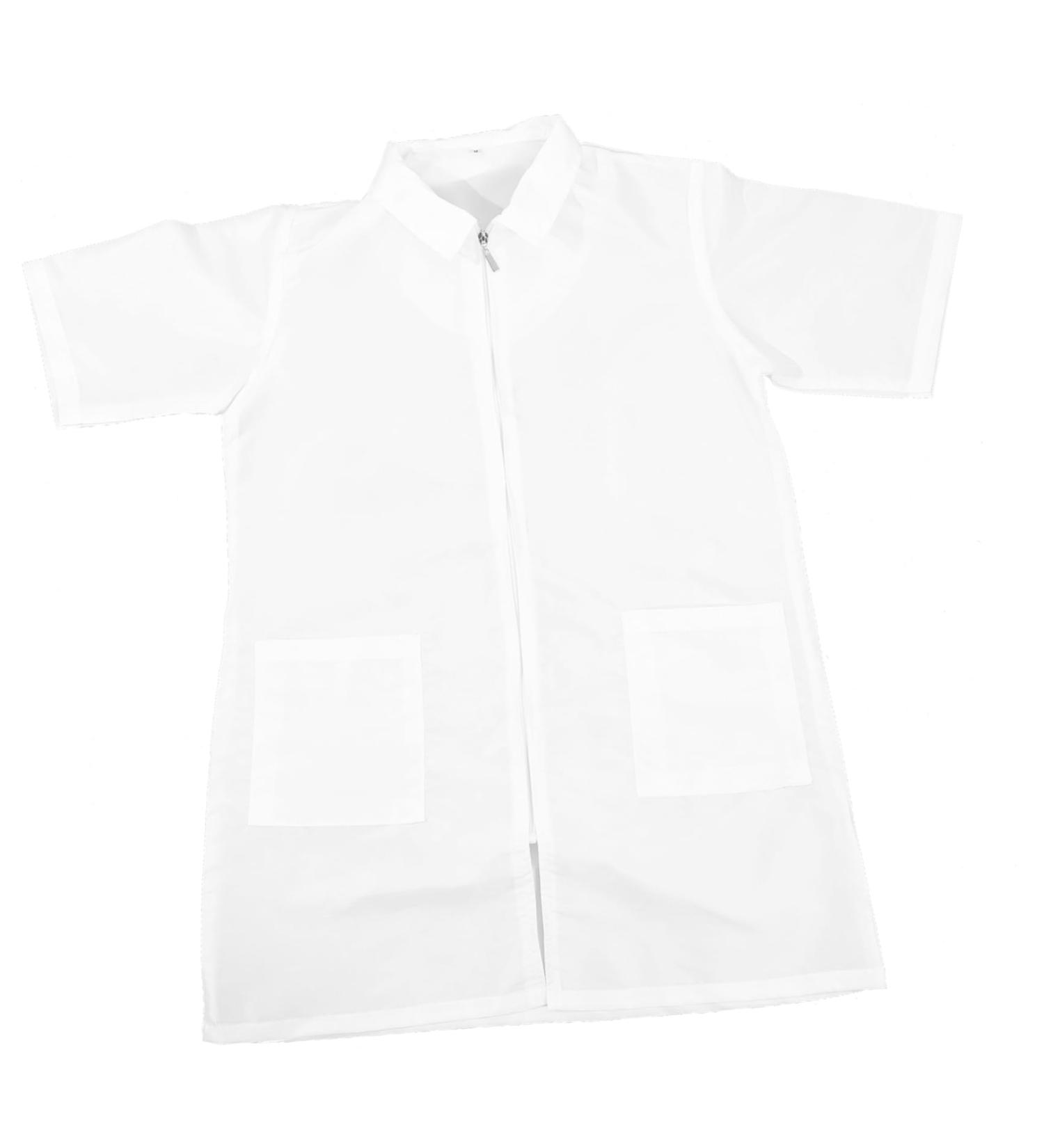 FRCOLOR Hairdressing Overalls Elegant Religious Aprons Care Uniform for Women Grooming Coat Waterproof Clothing Pet Grooming Apron Hairdressing Apron Medium and Small Men and Women White - Buy Online on GoSupps.com