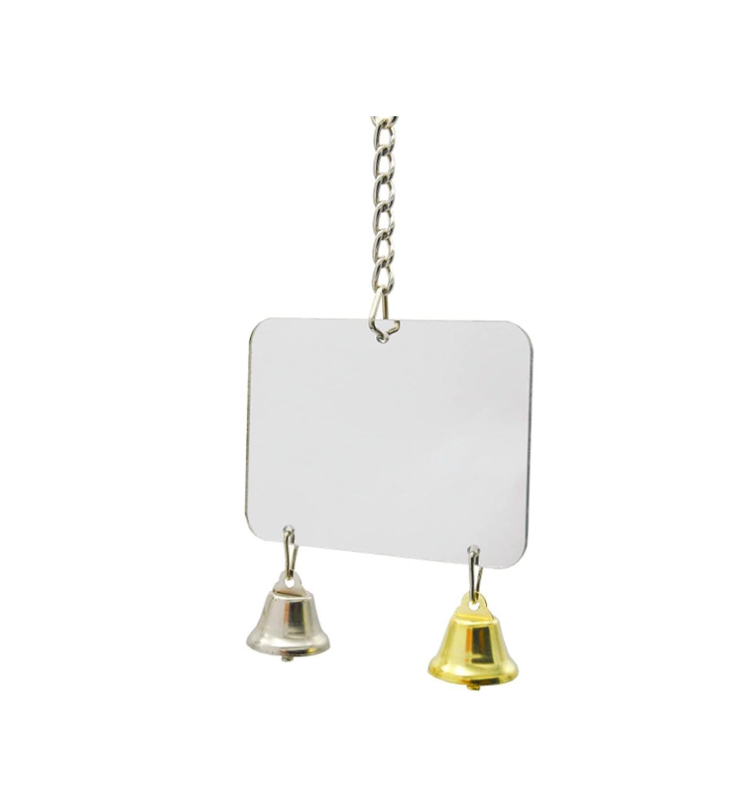 Parrot Toys Interesting Mirror Toy Exquisite Budgie Mirror for Various Birds - Buy Online on GoSupps.com