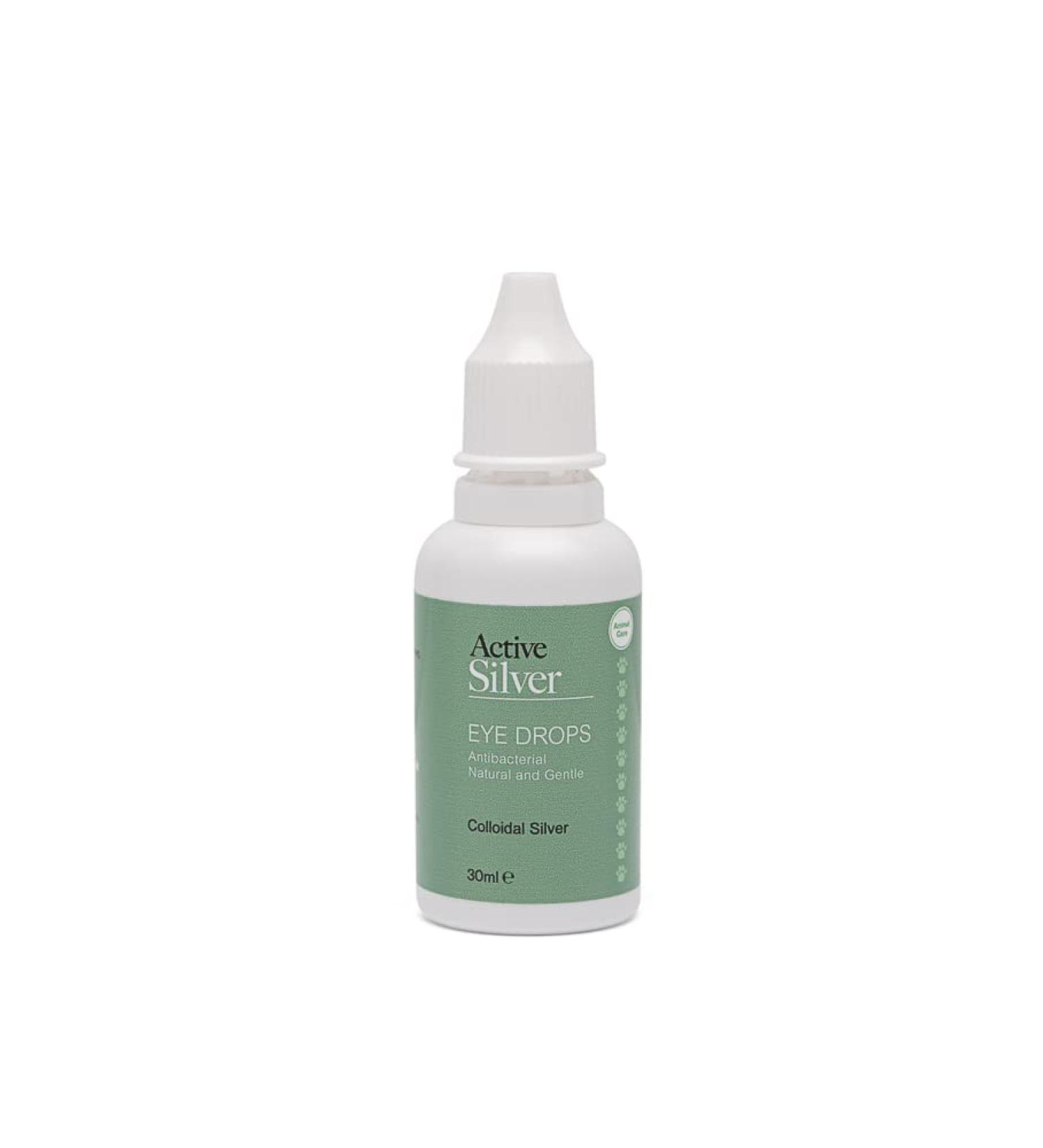 Active Silver Animal Care - Colloidal Silver Eye Drops 30ml - 10ppm - Buy Online on GoSupps.com
