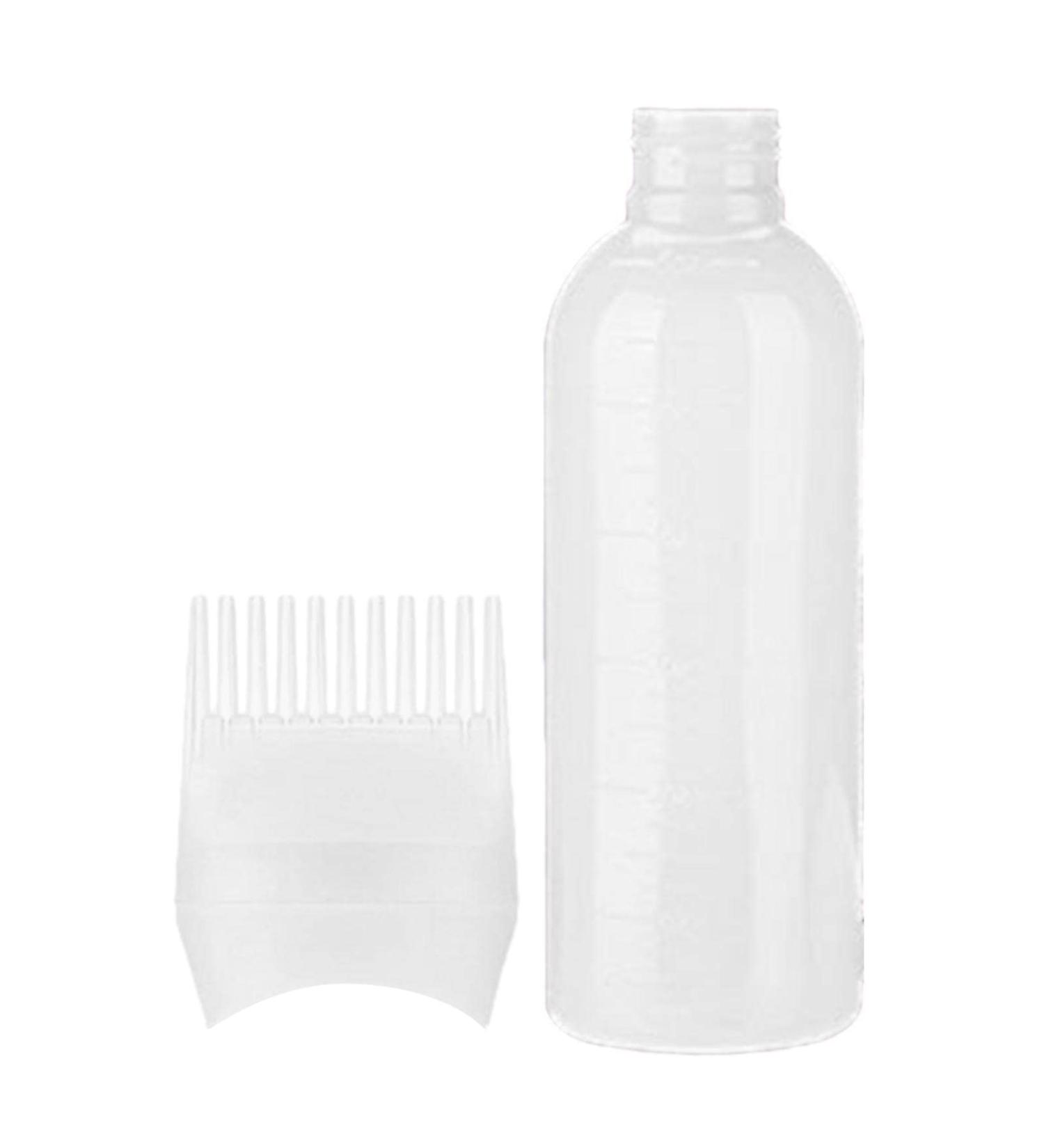 Root Comb Applicator Bottle Hair Dye Applicator Brush Applicator Bottle For Hair Root Comb Color Applicator Bottle With Graduated Scale White - Buy Online on GoSupps.com
