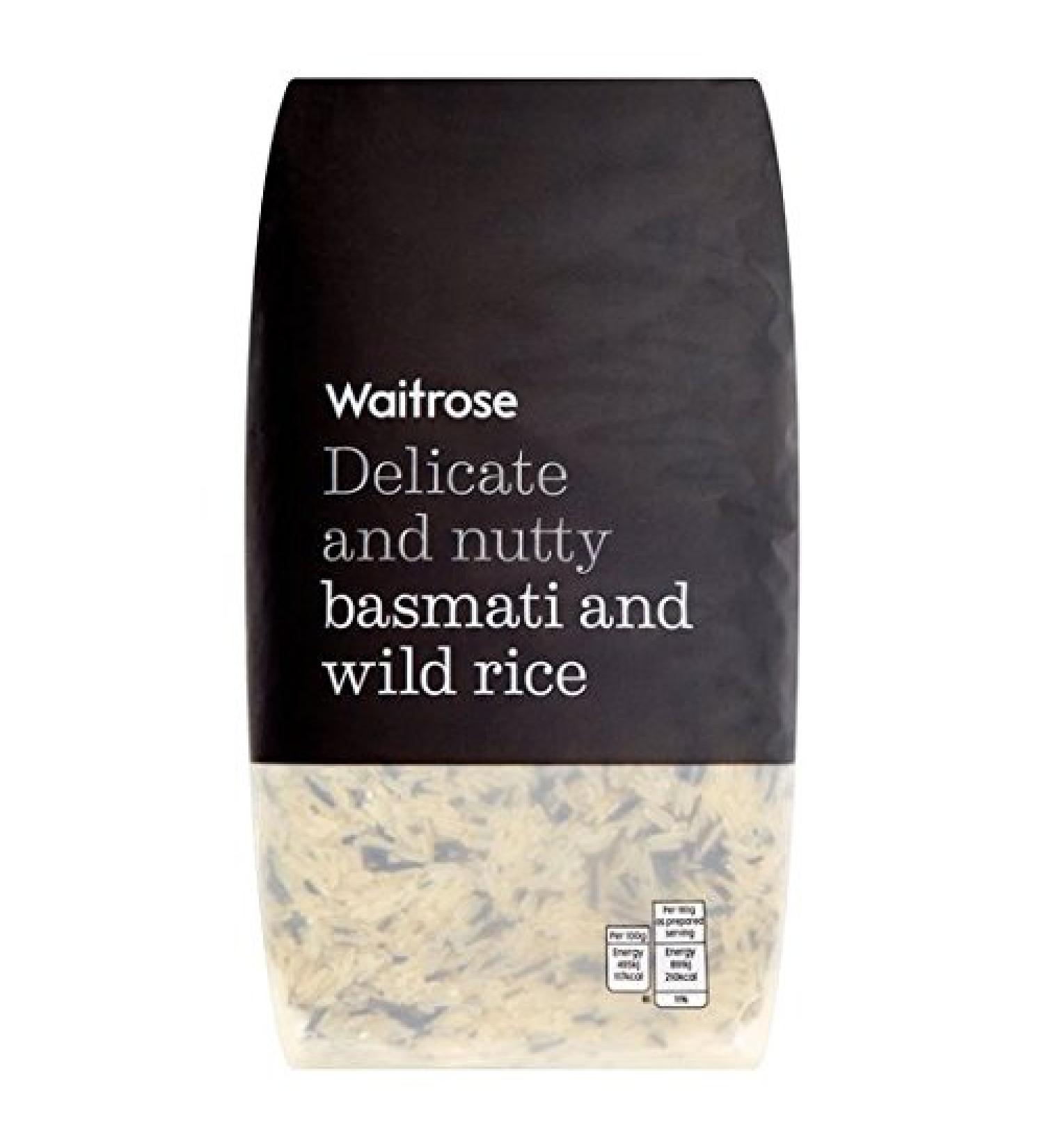 Waitrose Waitrose Basmati & Wild Rice 1kg