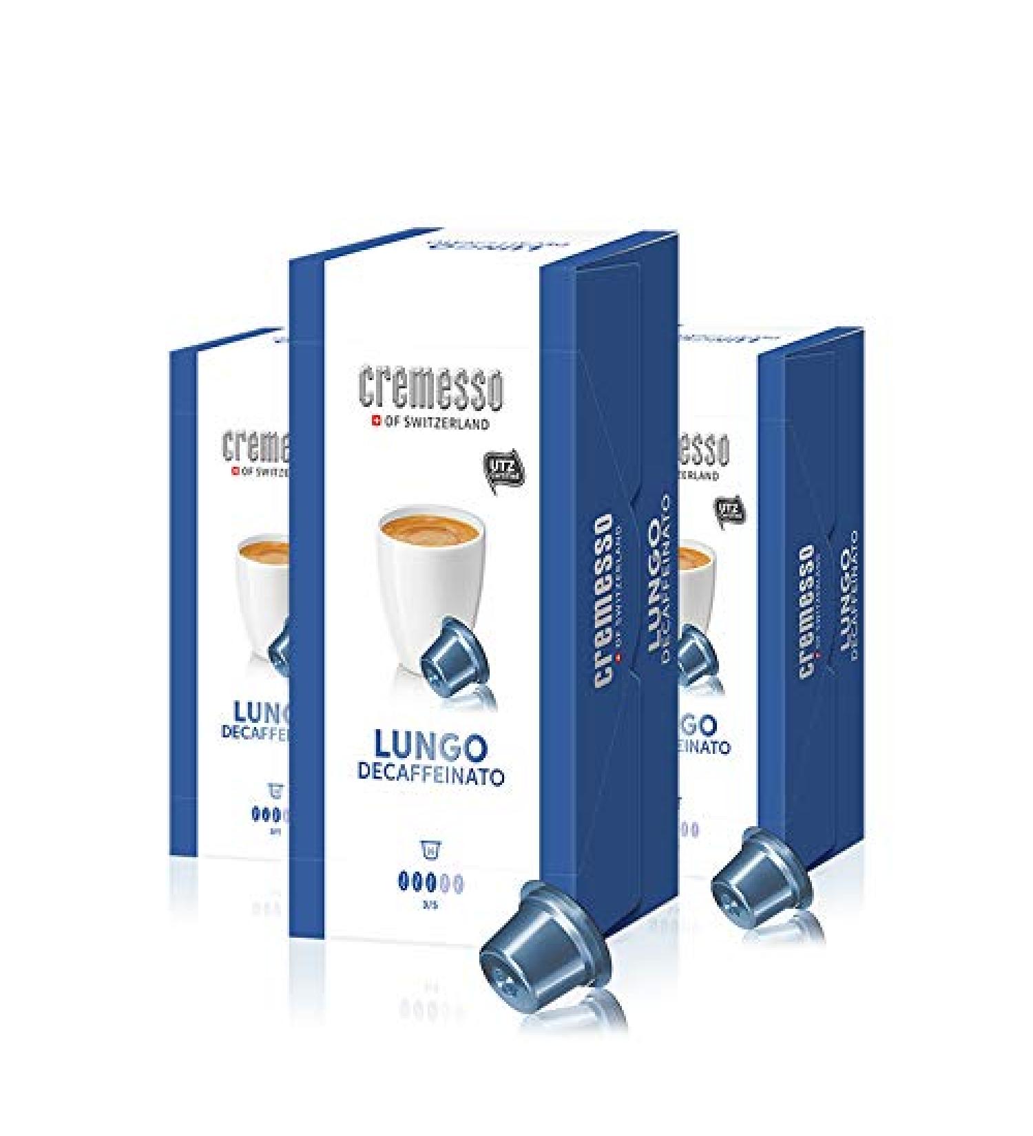 Cremesso Cremetto Lungo Decaffeinato 16 capsules 3pack