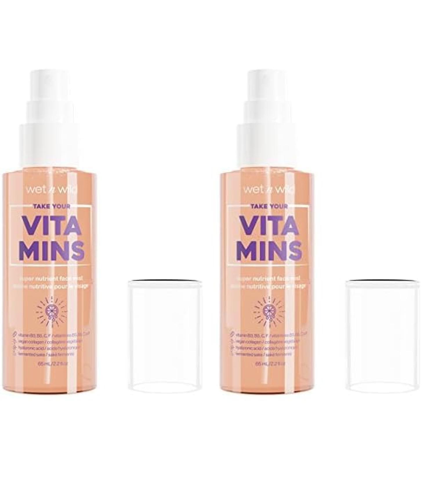 Buy Wet n Wild Take Your Vitamins Super Nutrient Face Mist - Pack of 2 | Best International Shipping - Hydrating Skincare - Buy Online on GoSupps.com