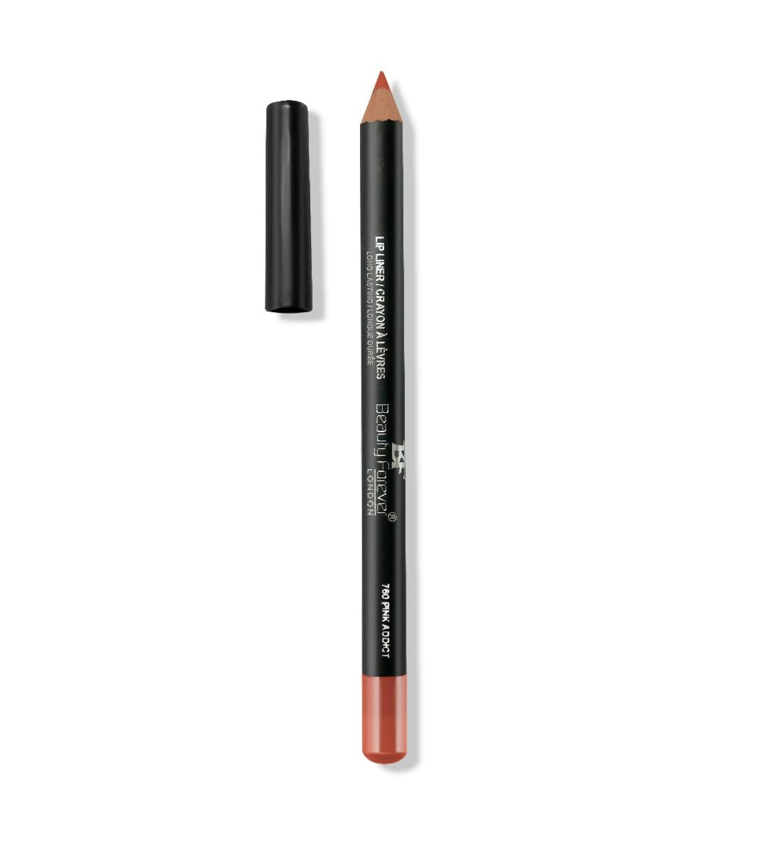 Beauty Forever Creamy Anti-Smudge Lip Liner 1gm - 760 Pink Addict - Buy Online on GoSupps.com