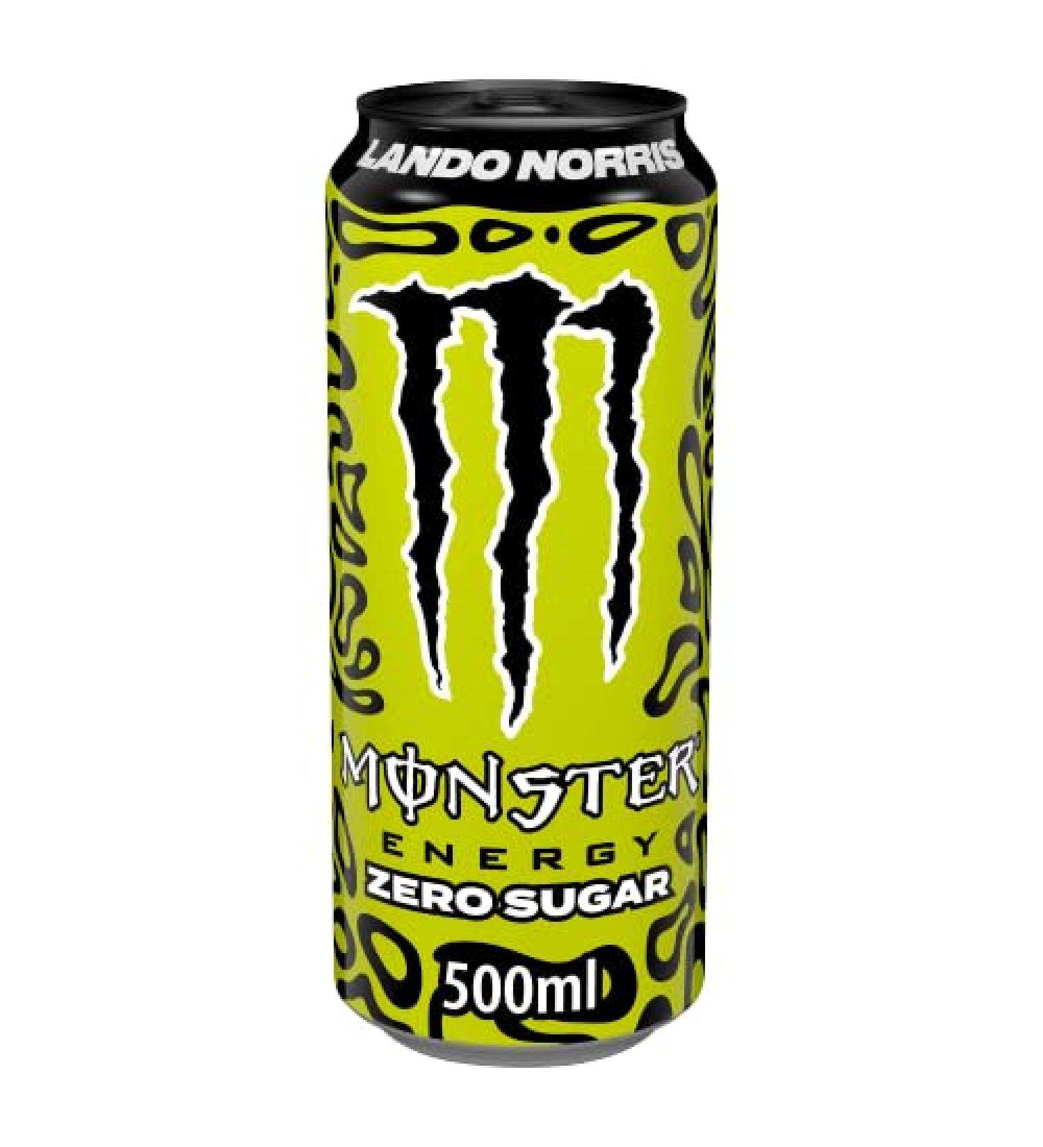 Monster Monster Energy Lando Norris Zero Sugar Energy Drink 12 x 500ml Boxes Sugar Free | B Vitamins | Taurine | Guarana | Limited Edition