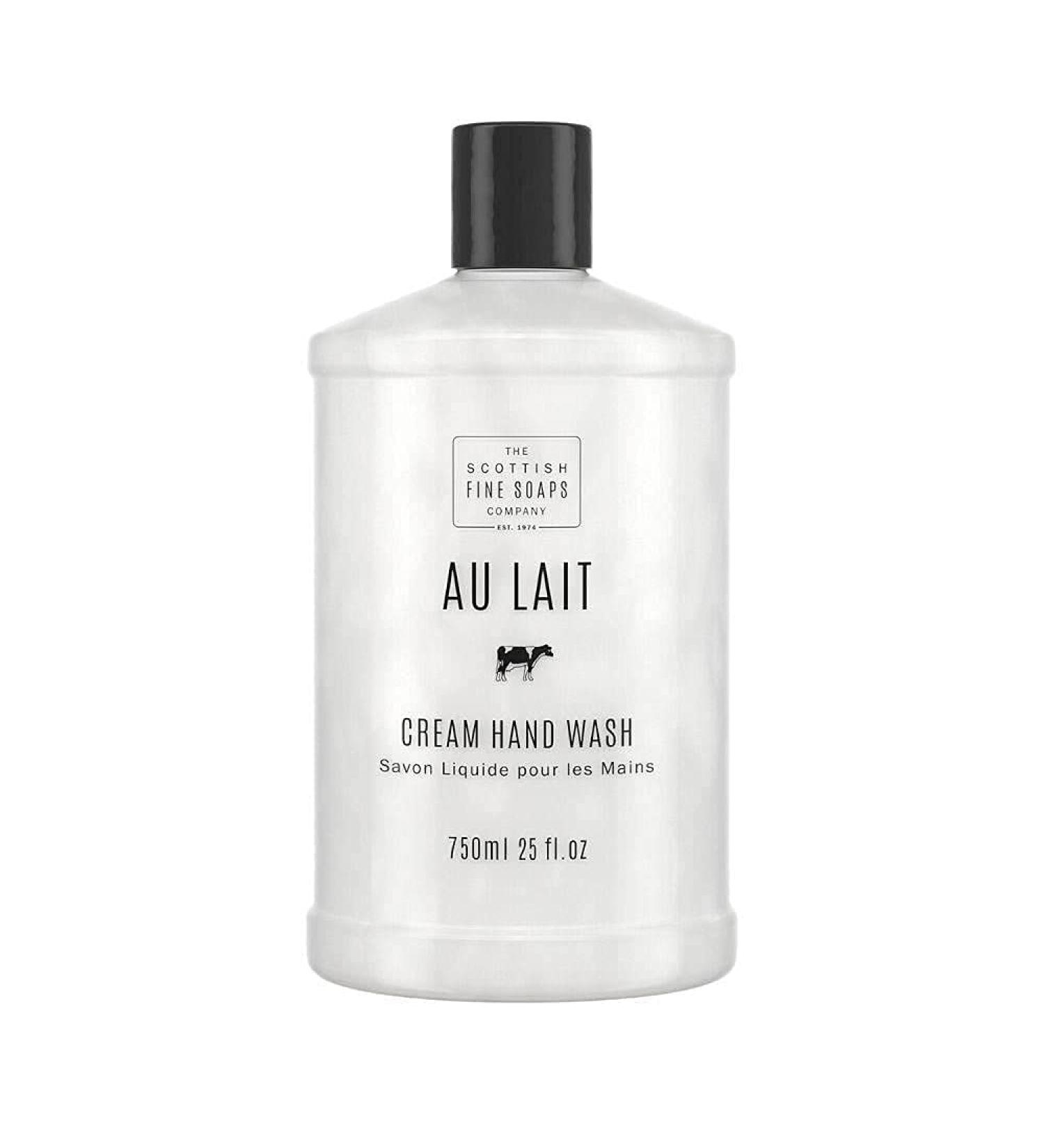 Buy Scottish Fine Soaps Au Lait Hand Wash 750ml Refill - Luxurious Moisturizing Cleanser for Soft Skin - International Shipping Available - Buy Online on GoSupps.com