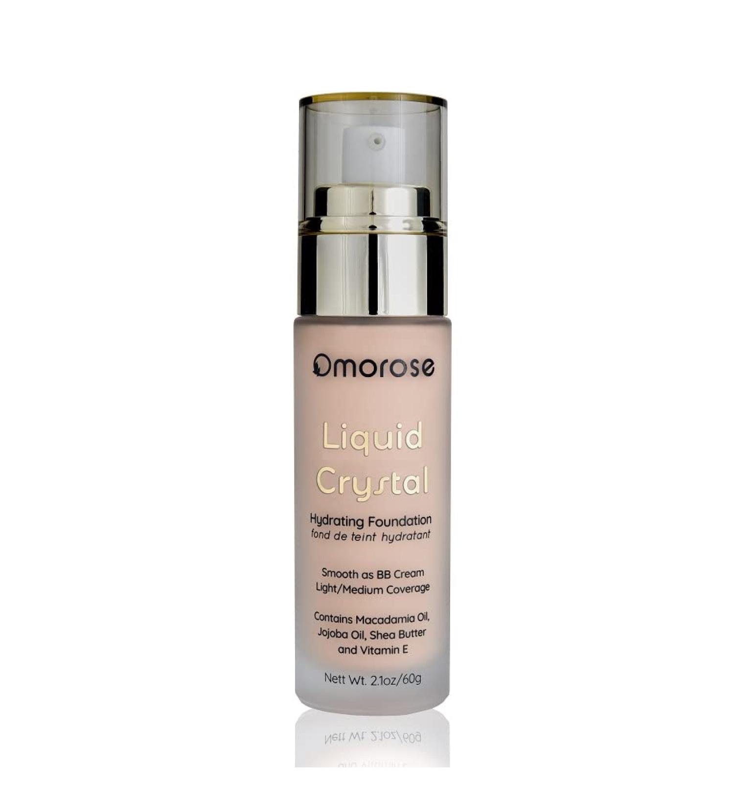OMOROSE LIQUID CRYSTAL Hydrating Liquid Foundation - Medium | Smooth BB Cream Formula - Buy Online on GoSupps.com