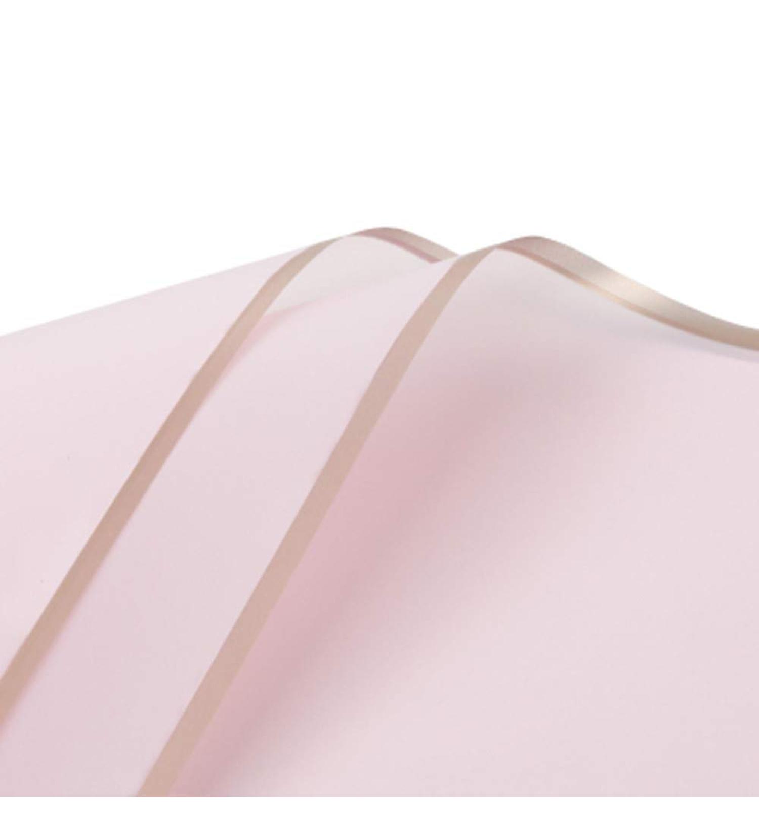 BBJ WRAPS Waterproof Floral Wrapping Paper - 20 Sheets Pink | Korean Florist Supplies - Buy Online on GoSupps.com