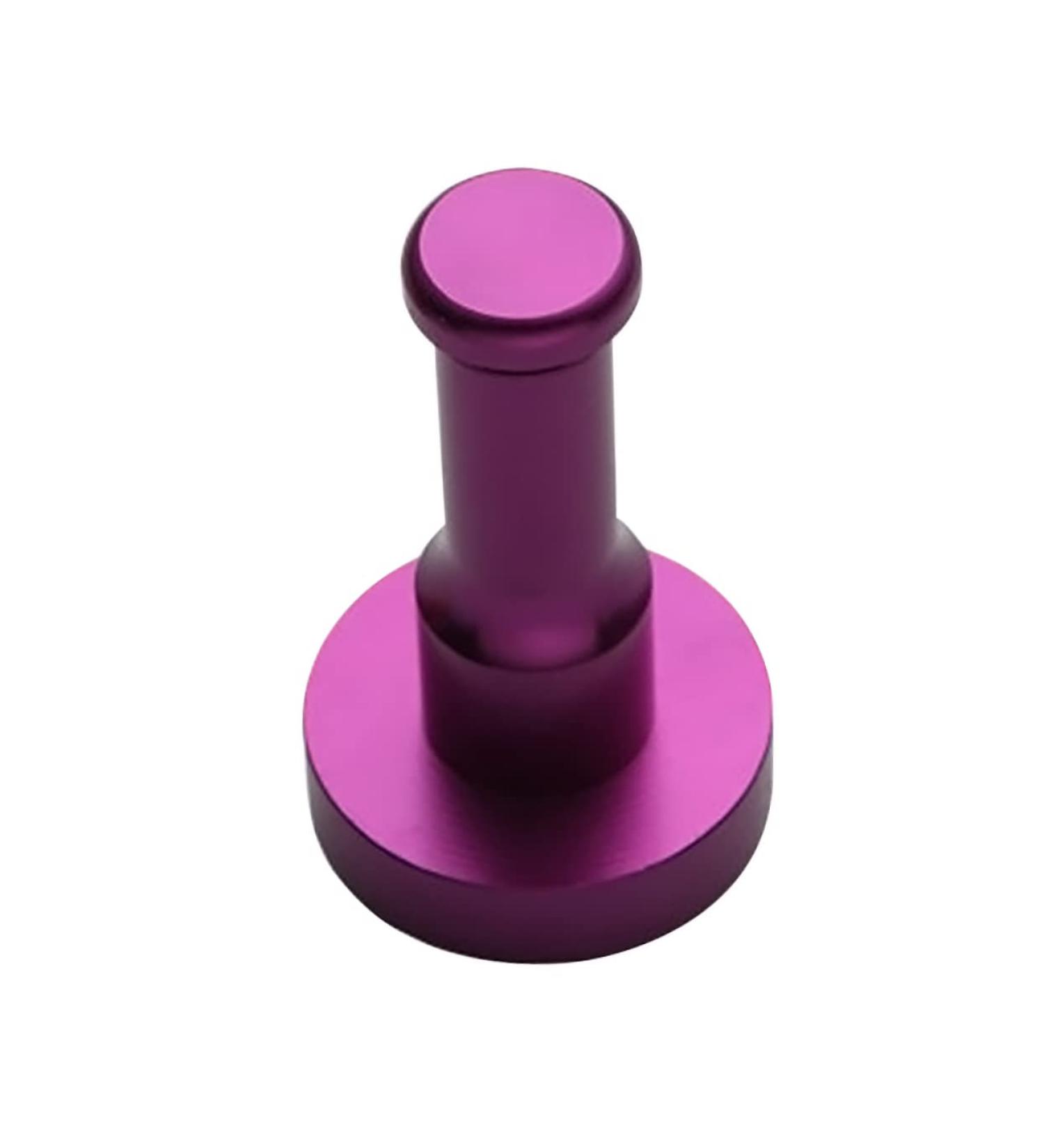 PRETYZOOM Towel Rack Clothes Hanger Black Robe Door Back Hanger Wall Hanger Hook up Space Aluminum Coat Hanger medium Purple - Buy Online on GoSupps.com