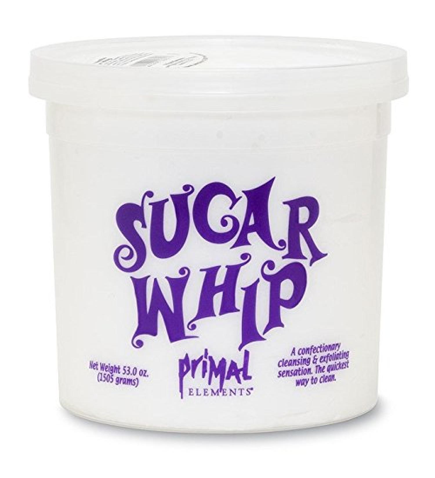 Primal Elements Sugar Whip Tub Seashells and Starfish 53 Ounce