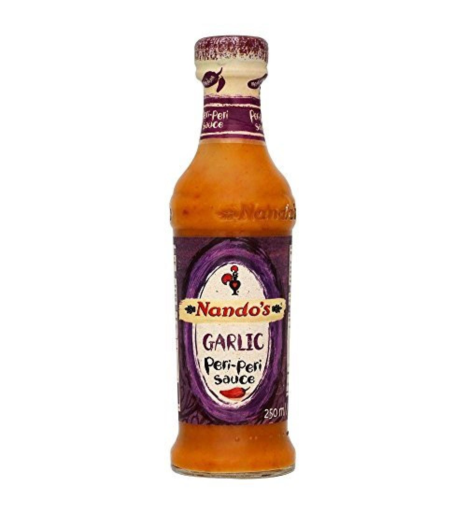 Nando's Garlic Peri Peri Sauce (250ml) - Pack of 2 by Nando's